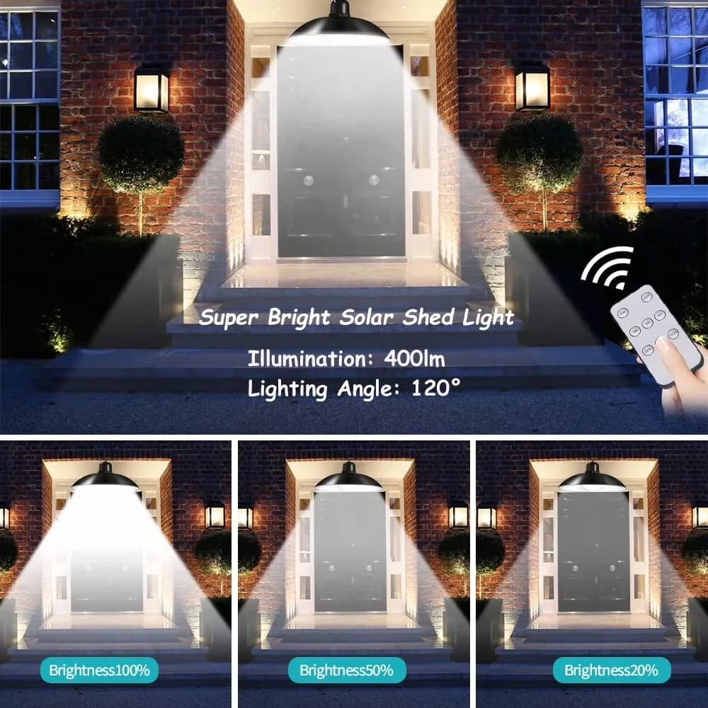 Stylish Ceiling Lights Fixture with LED, Solar, Dimmable - 60LED - Easy to Use Model 2370AA