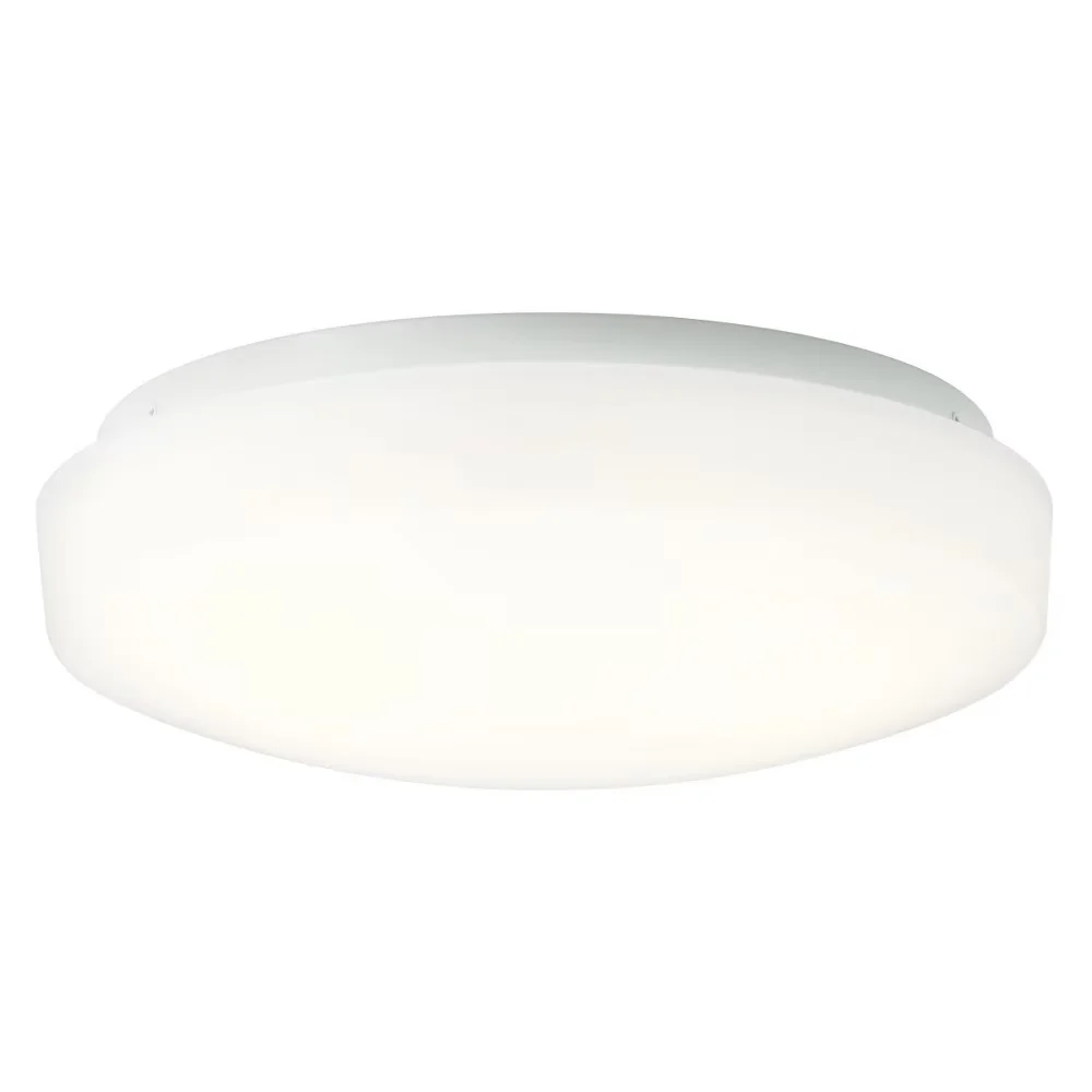 Essential Ceiling Lights Fixture with LED, 15W, Energy Efficient - Metal White Model BBF84C