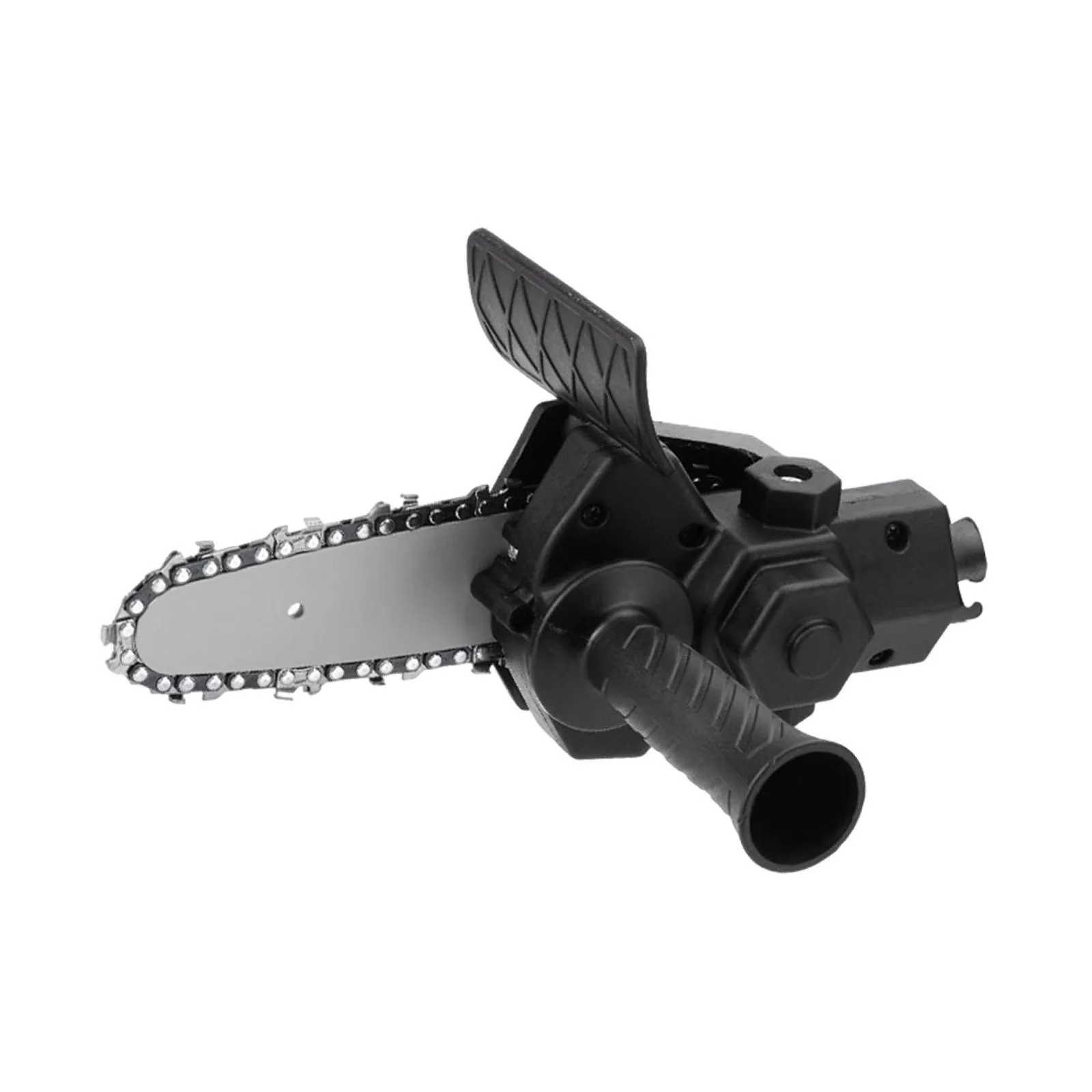 Modern Chainsaw with Small Saw, Chain Saw, Wood Cutter Tool - Black - Traditional Style Model D1E233
