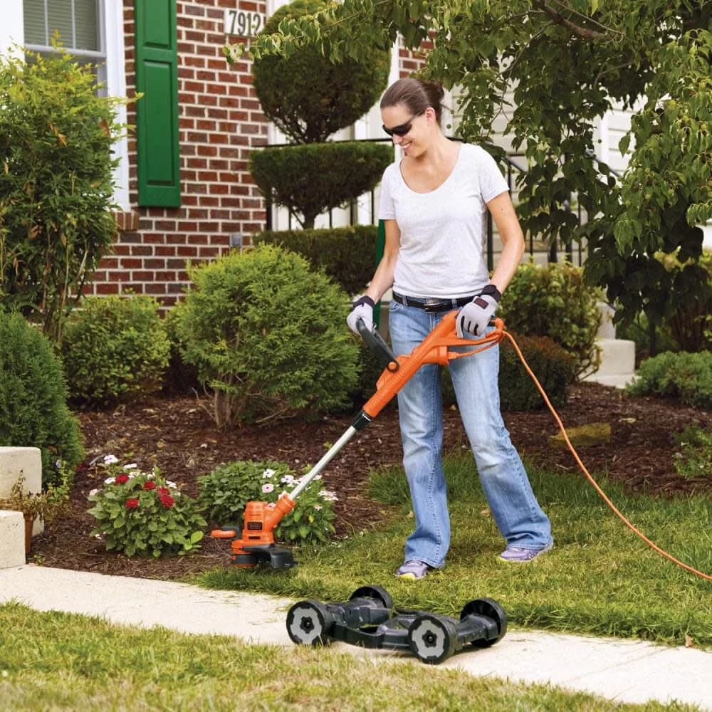 String Trimmer Efficient with Adjustable Cutting Height, Edger & Lawn Mower - Model 6FB1CF