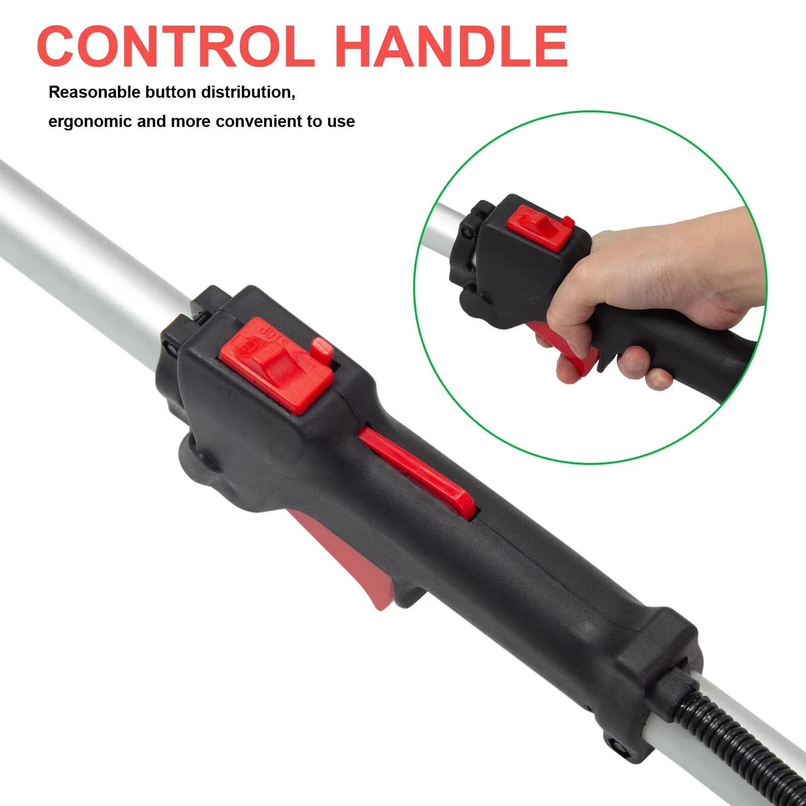 Classic Pole Saw with Anti-Vibration - 52CC - Reliable Performance Model F1B944