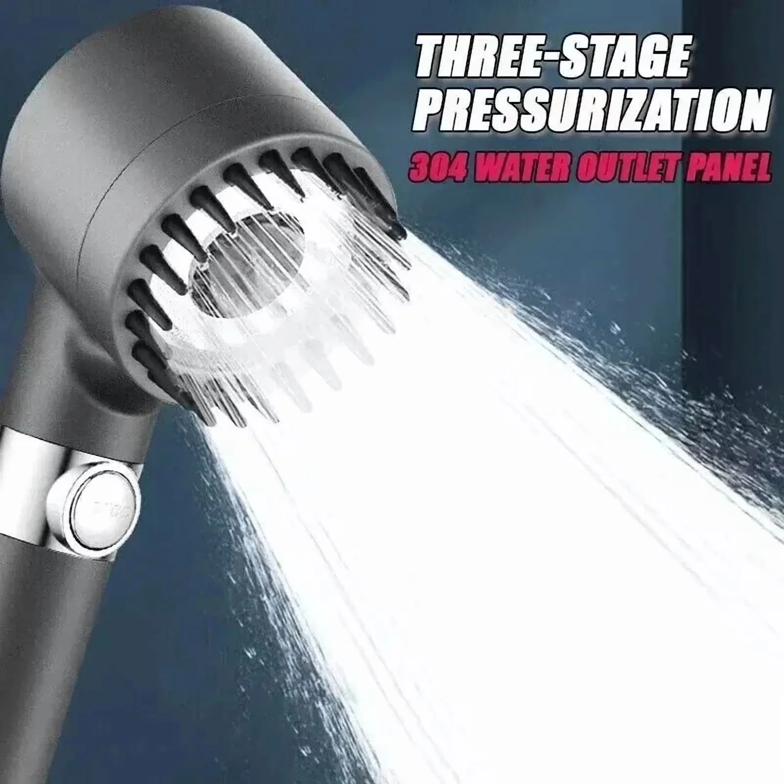 Shower Head Reliable with Adjustable, Useful for both indoor and outdoor use. - Model 247F44