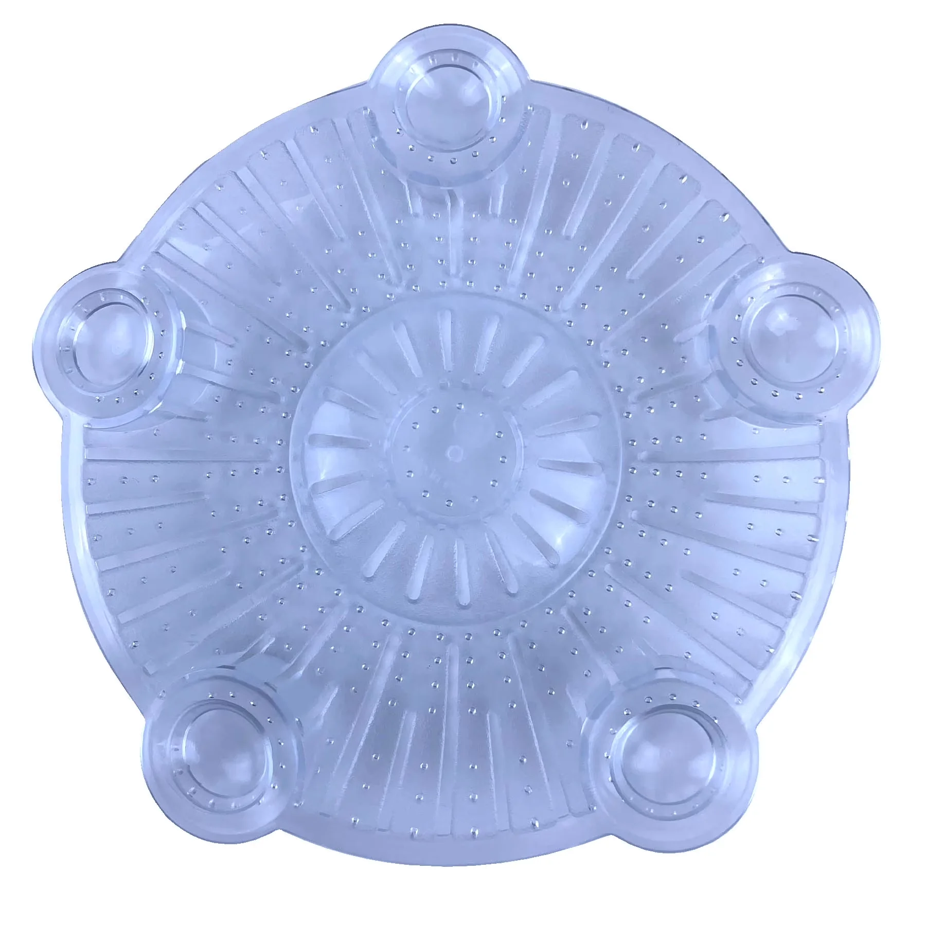 Bathroom Renovation Premium with Shower Drain Hair Catcher, Flexible Design - Clear 5.39" Dia Model 695634