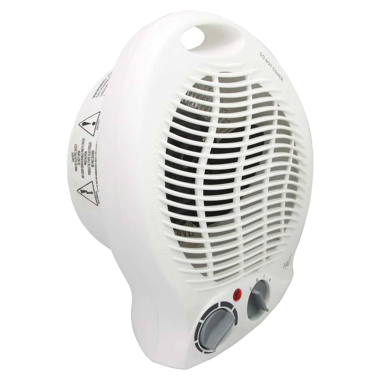 Portable And Electric Space Heater Versatile with 1500W, Adjustable - White Model 9EB039