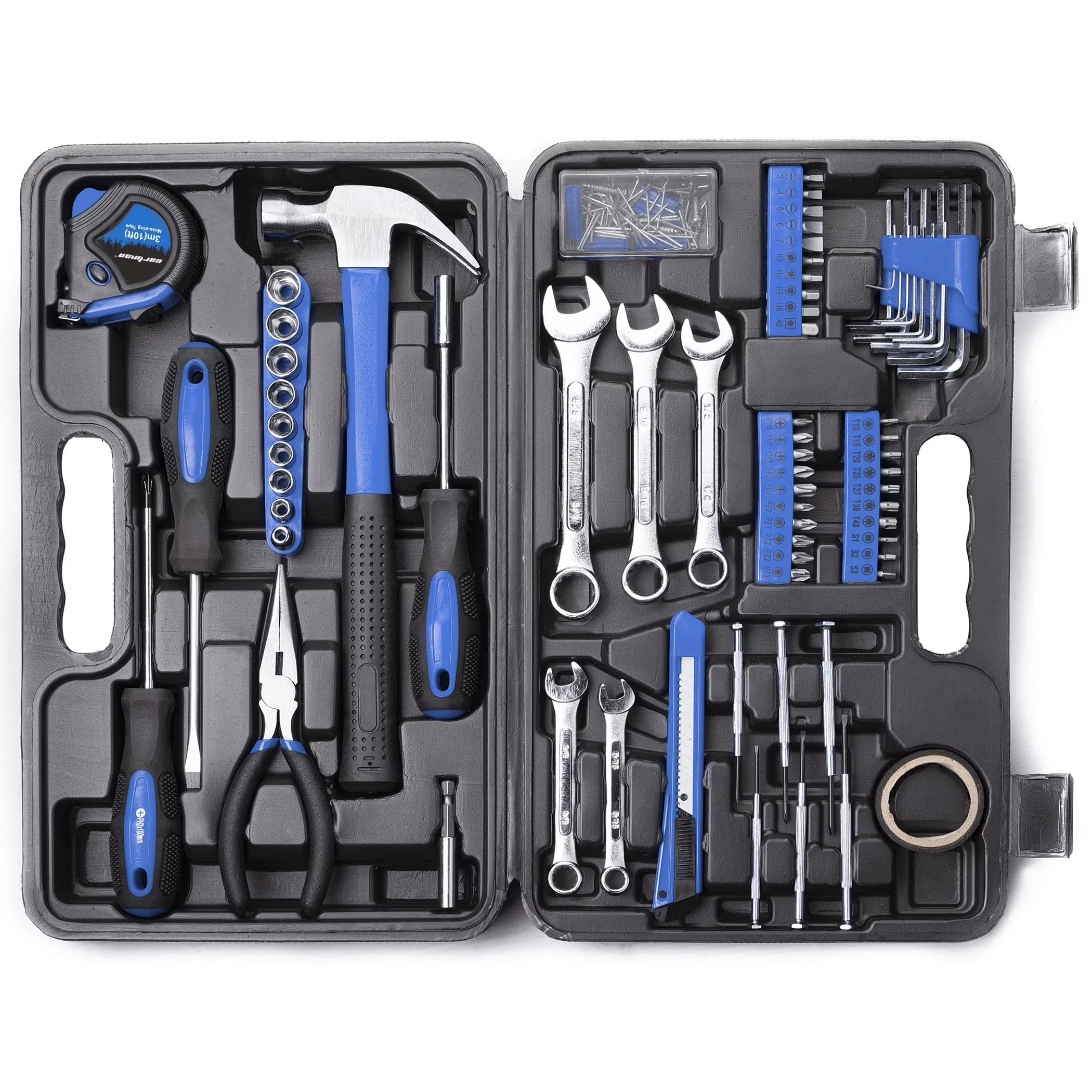 Versatile Hand Tool Set with Compact, Insulated, 148 Piece General Household Kit - Model 4E927A