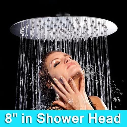 Innovative Shower Head with High Pressure, Useful for both indoor and outdoor use. - Stainless Steel Model C4CA9D