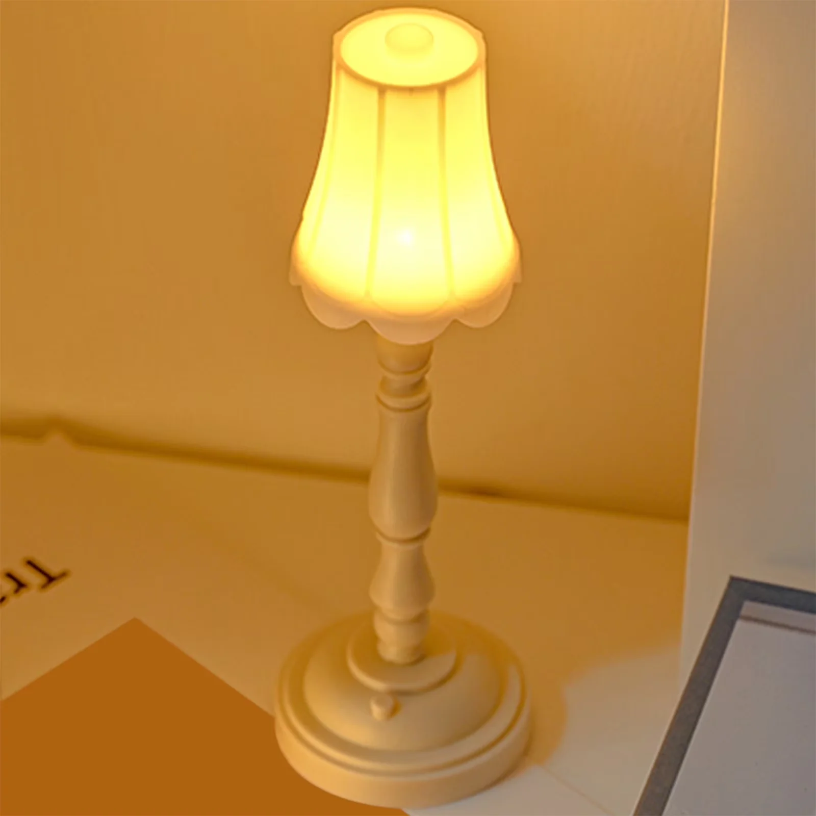 Table Lamp Essential with LED, Battery, Traditional - Multicolor Plastic for Small Model A47EB7
