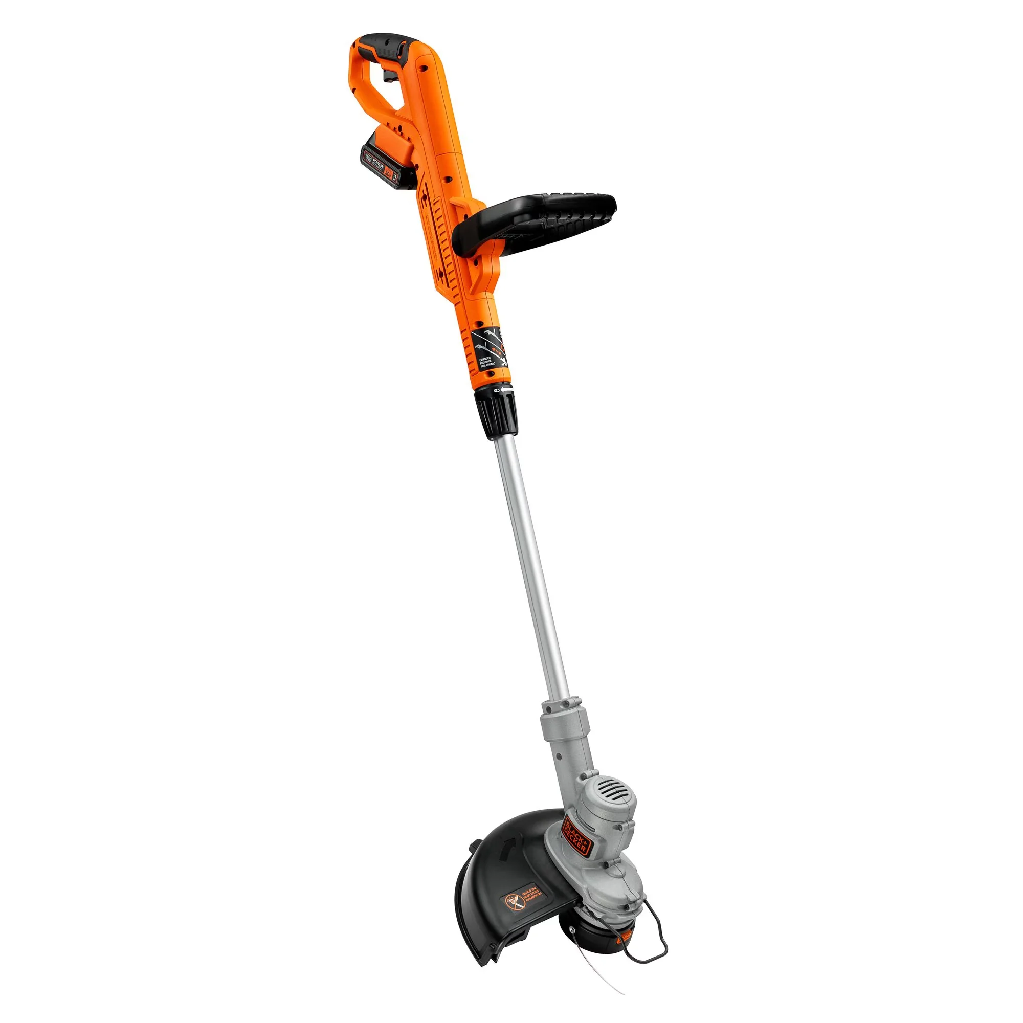 String Trimmer Innovative with Battery, 20V, Edger Conversion Capable - Industrial Grade Model 059D6B
