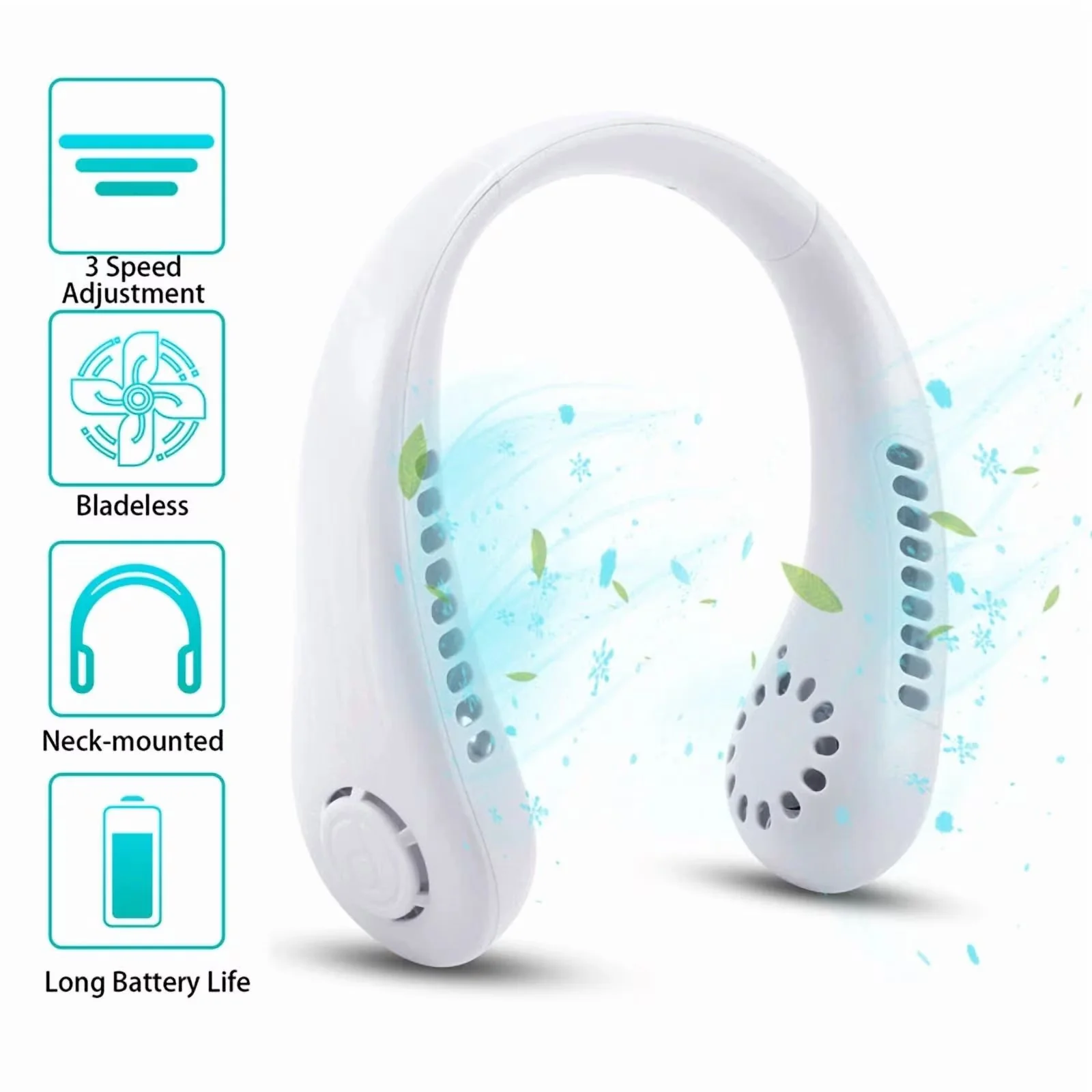 Compact Fans In Cooling with Battery, Easy to use and practical for everyone. - Model A72130