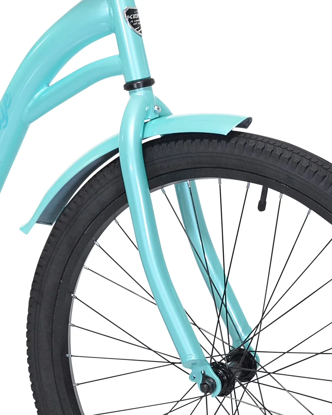 Cruiser Bike Quality with Adjustable Handlebar Height, Adjustable Seat Height, Wide, swept-back adjustable handlebar - Green Model 92D9DD