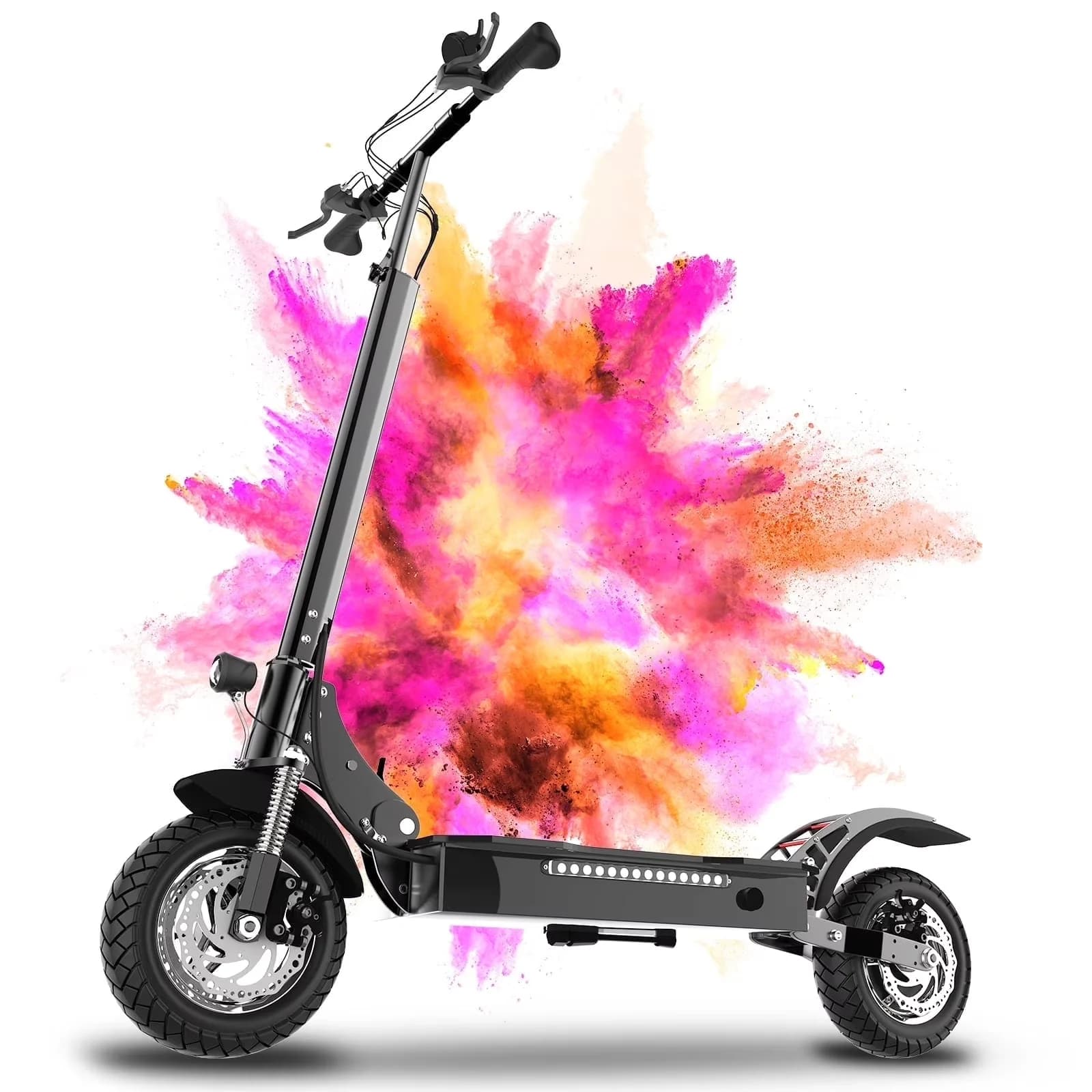 Scooter Versatile with Foldable, Portable, 40 mph Max Speed & 50 Miles Long Range - Aluminum Alloy Model 28412A