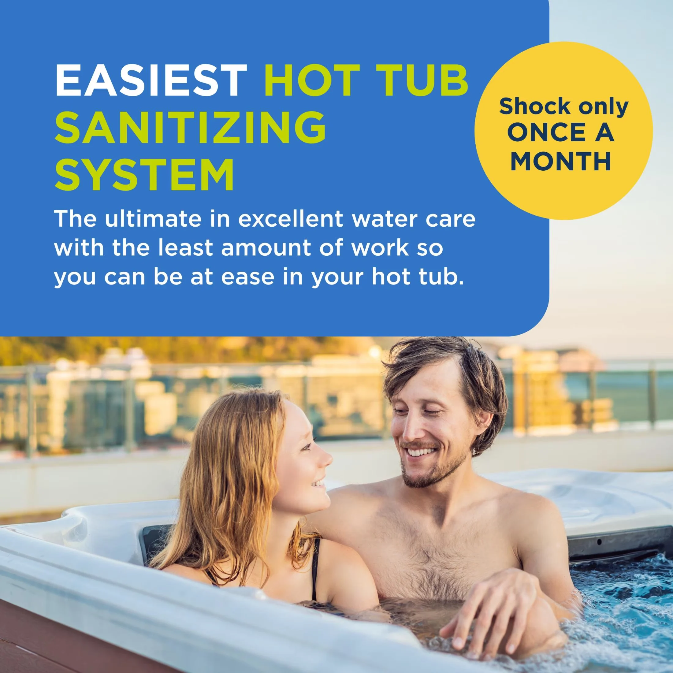 Essential Hot Tub with @ease Floating System - 5 ct 3 Pack - Low Maintenance Model FD8991