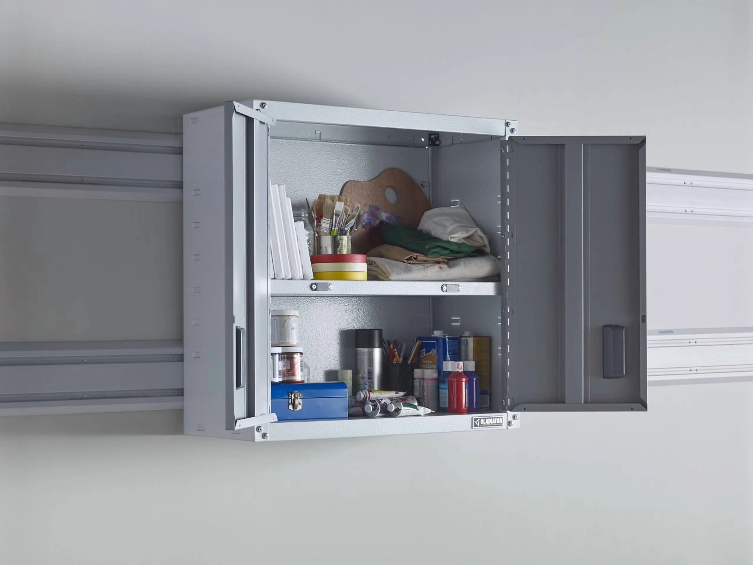 Toolstorage Compact with Adjustable Shelves, 10-year limited warranty - Gray Steel Model A59827