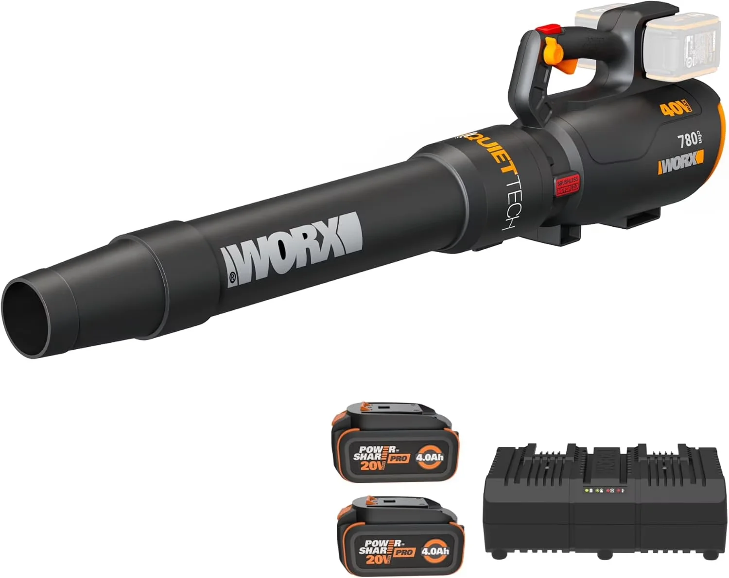 Stylish Leaf Blower with Battery, 40V, Lightweight and well-balanced design. - Model 0A92E8