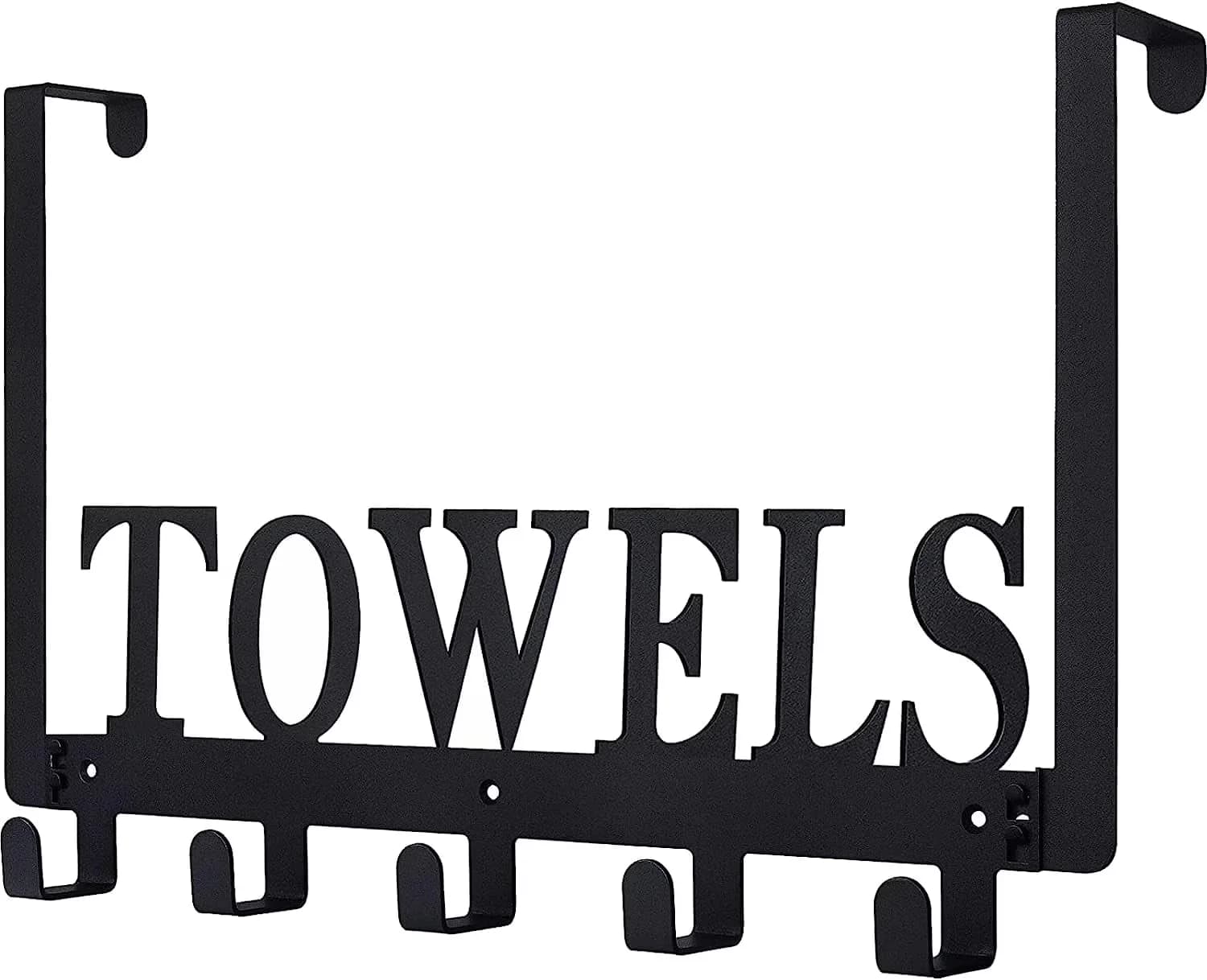 Quality Bathroom Renovation with Traditional, Rust Resistant, Towel Rack - Black High Manganese Steel for Bathroom, Bedroom Model A63B78