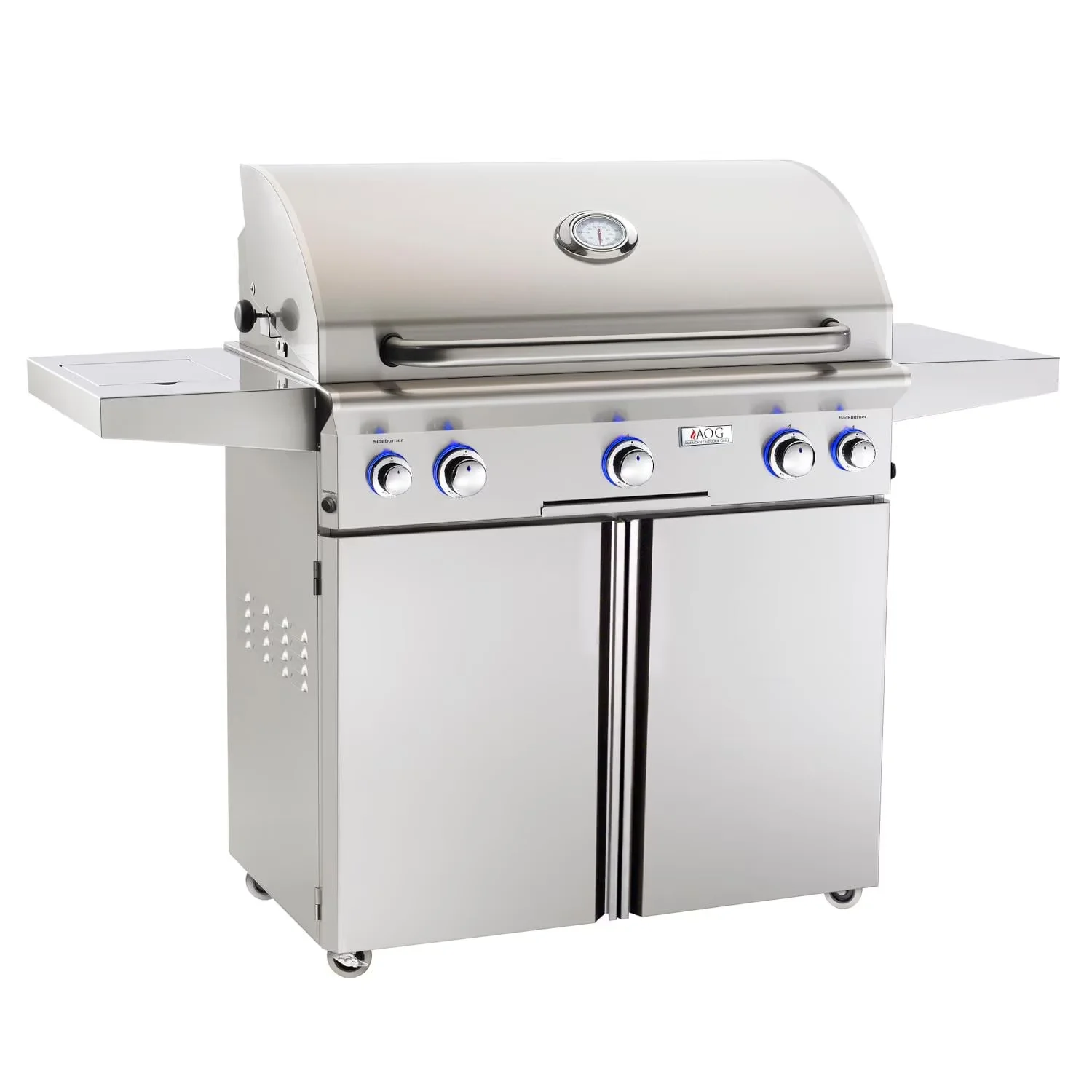 Efficient Gas Grill with Infrared - Stainless Steel Silver 36PCL for Multiple Applications Model 3127D2