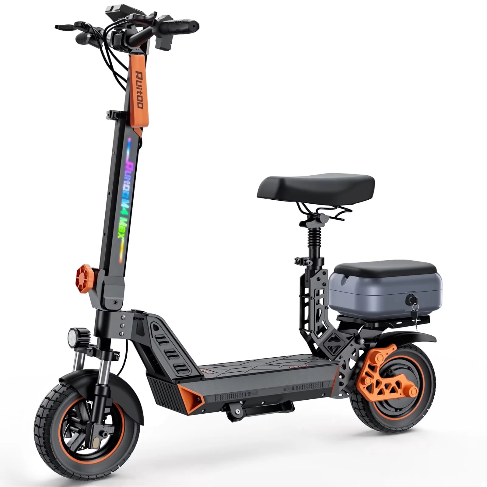 Scooter Stylish with 3200W, Headlights, Electric - Aluminum Black - Commercial Quality Model 20DB99
