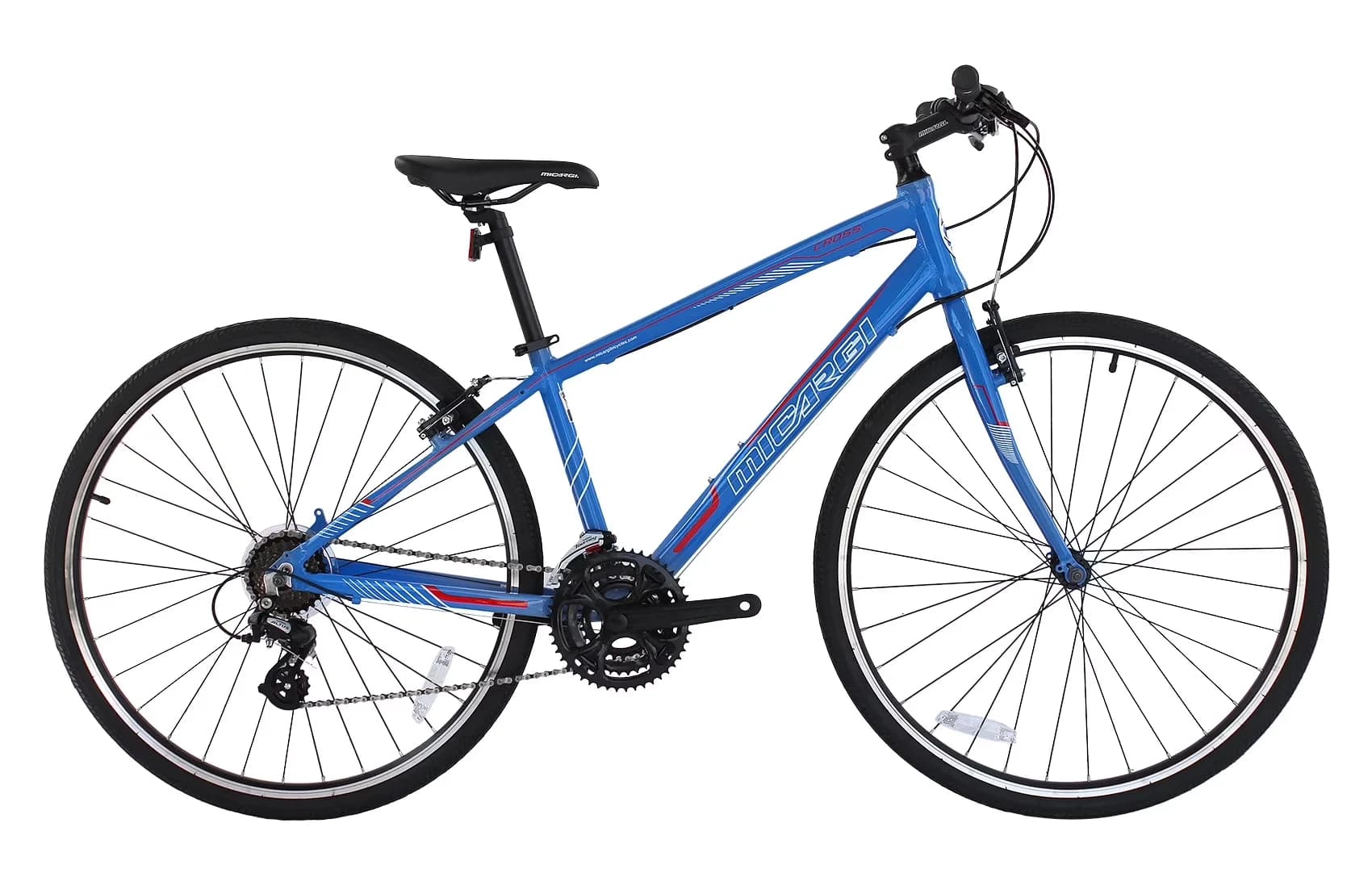 Quality Cruiser Bike with Adjustable Handlebar Height, Adjustable Seat Height - Blue Model EC1A07