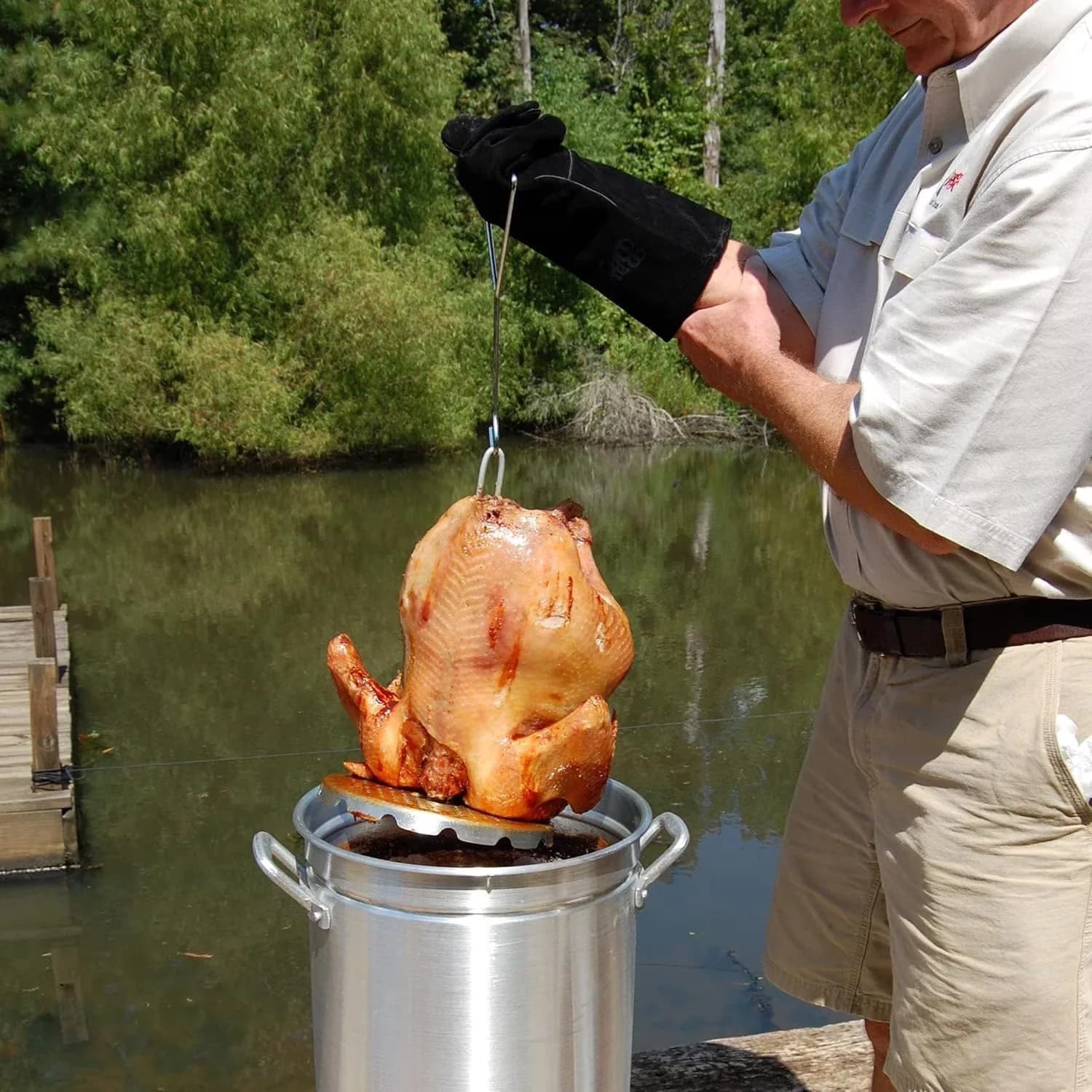 Compact Outdoor Fryer - Turkey - Contemporary Style Model EEDBD2
