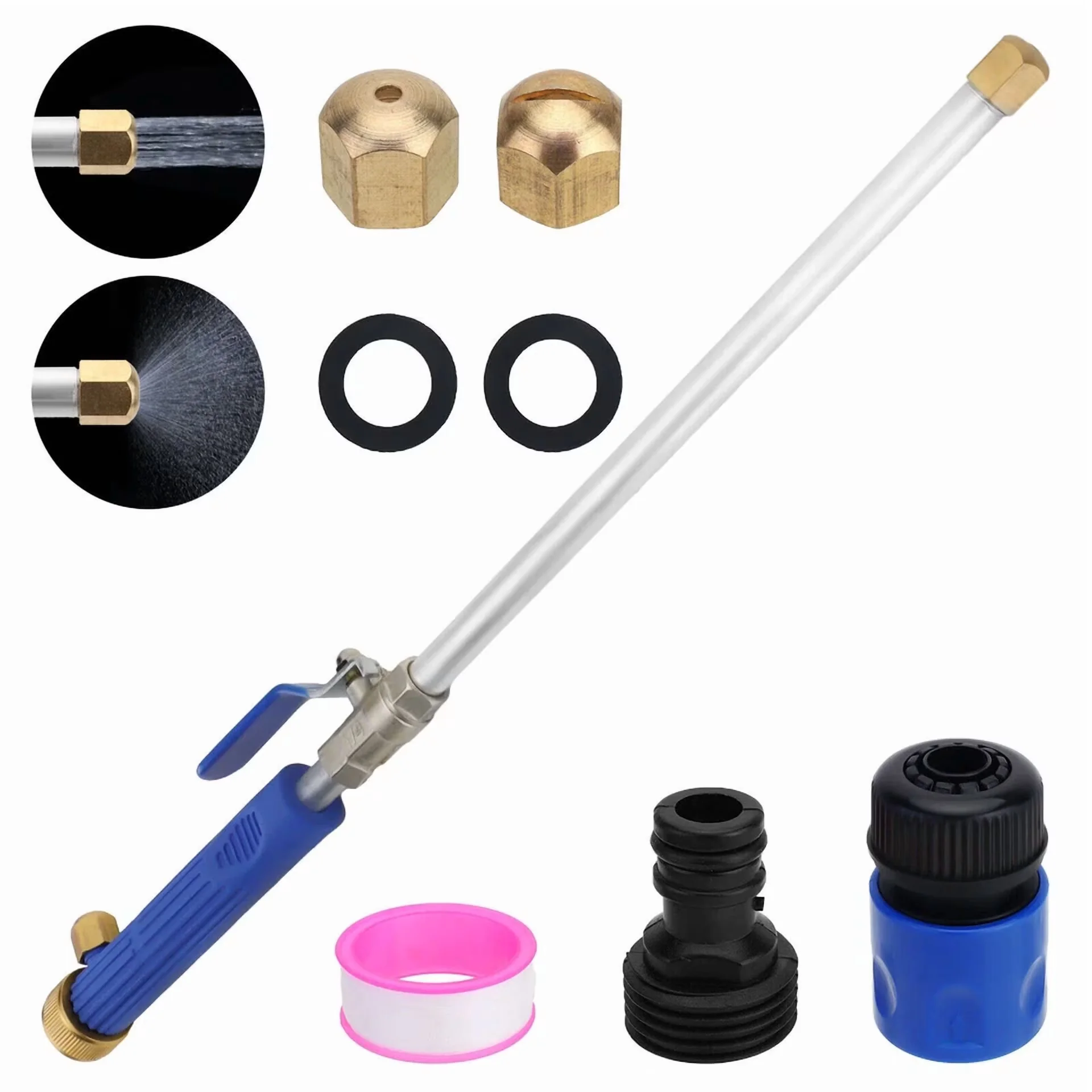 Versatile Replacement Parts Accessory with Adjustable Wand - 2In1 - Durable Build Model 38DAE5