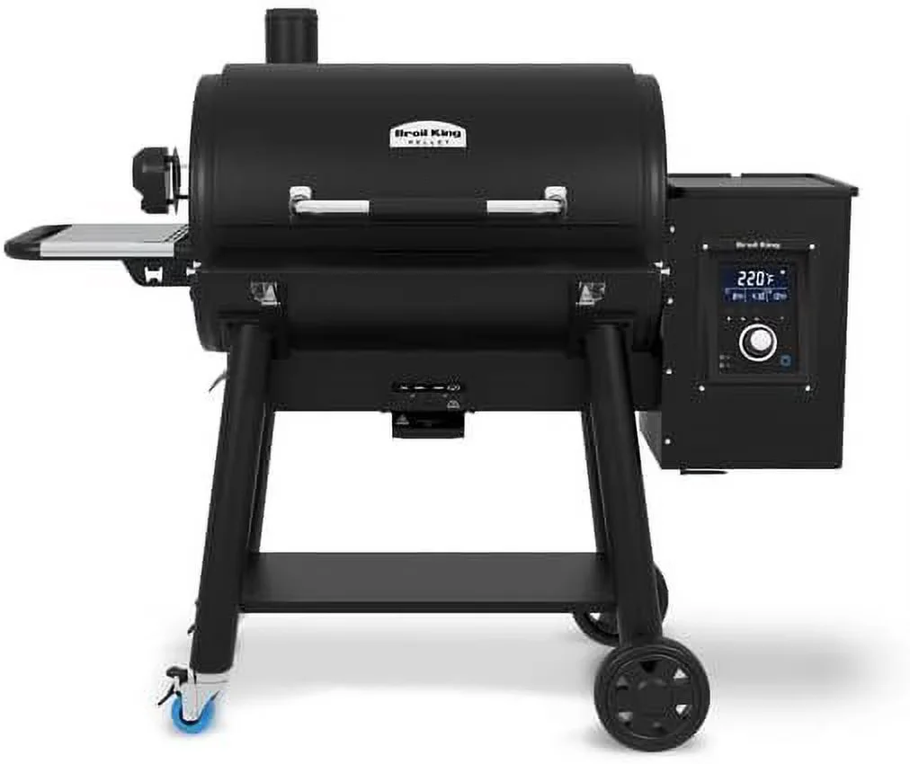 Essential Smoker with Bluetooth Enabled, Regal Pellet 500 Pro, Black - Black Model E1B1E9