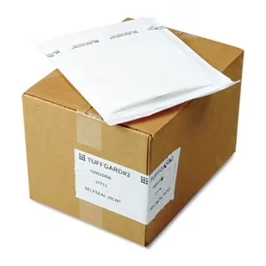 Moving Quality with Jiffy TuffGard 37713 Cushioned Mailer - White Poly Model 20AAC7