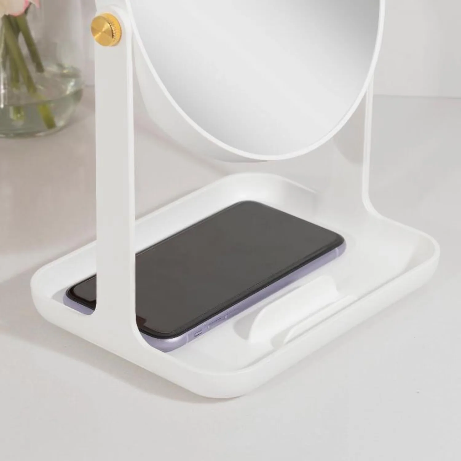 Bathroom Renovation Essential with Two-Sided, Modern, Swivel Movement - Black 5X/1X - Black Model 0A38B6