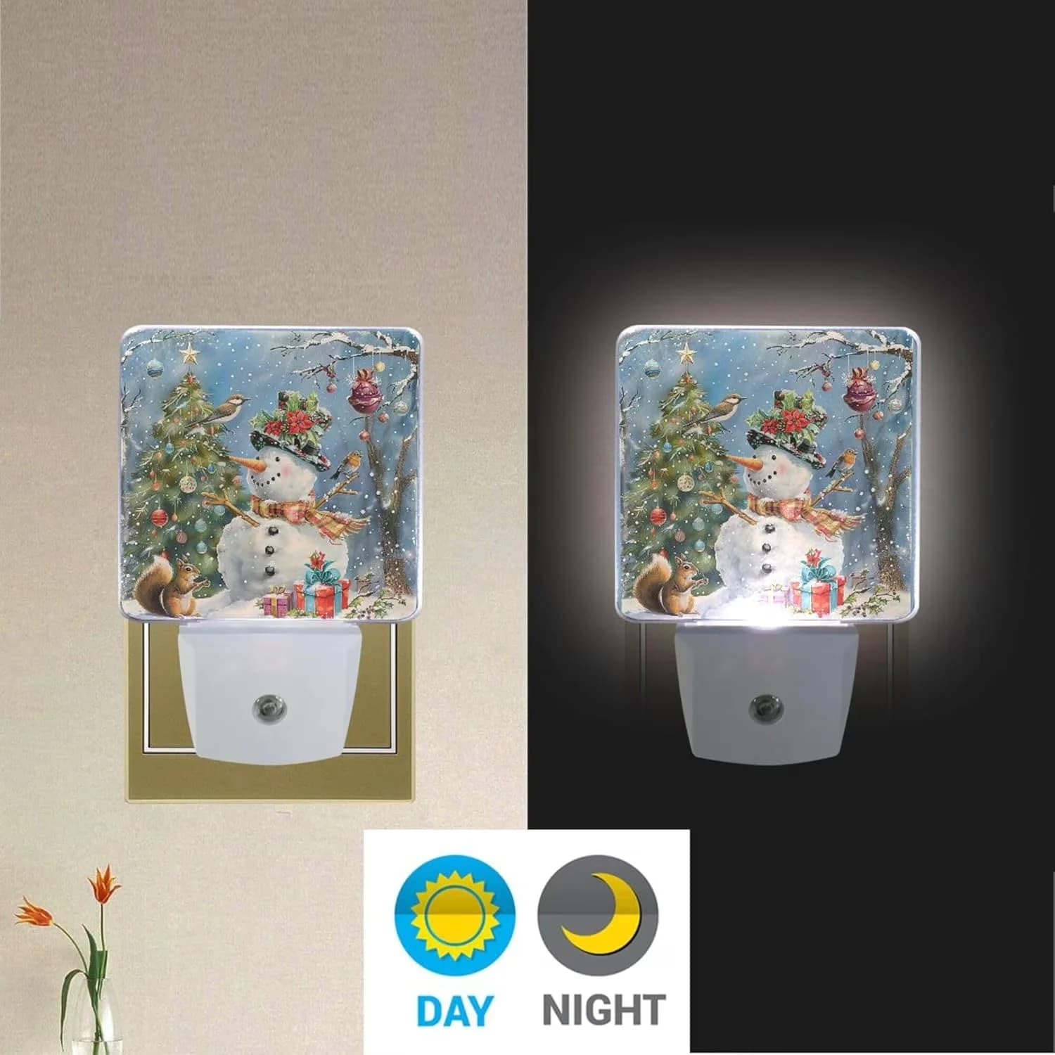 Compact Lamp Set with LED, Energy Efficient, Adjustable Brightness Eye-Caring - Model 56595D