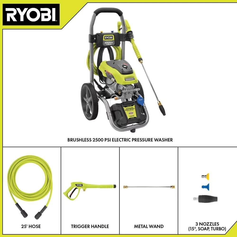 Compact Pressure Washer with Quick Connect Tips - High - Easy to Use Model A0B9C6