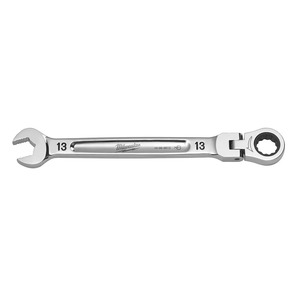 Hand Tool Efficient with 25% More Torque, MAX BITE Open-End Grip - Black 13 mm Model E81D4D