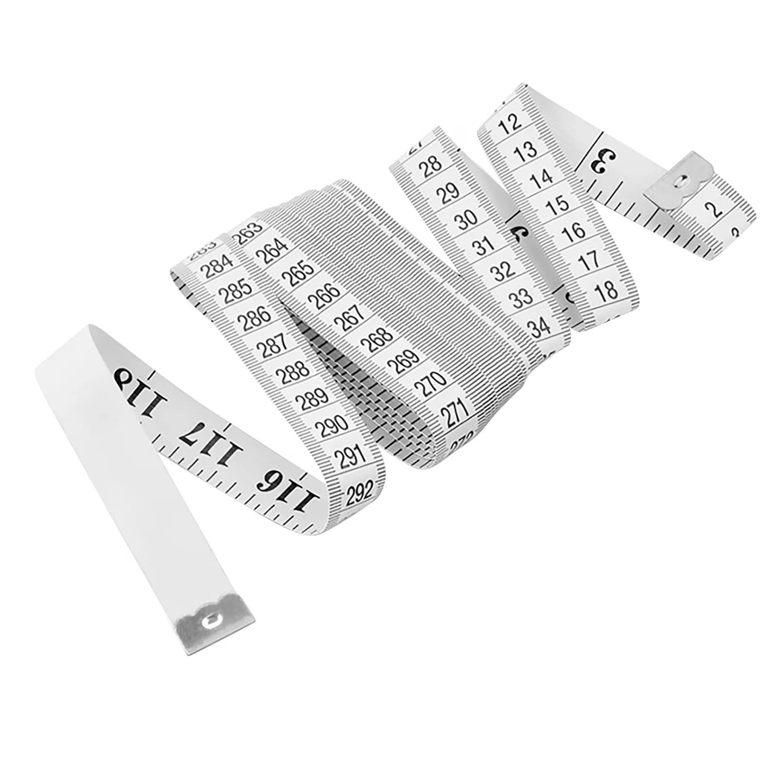 Sleek Measuring Layout with Easy To Read, Body Tape, Fabric Tape - White Coarse Sand Model 6F8F9F