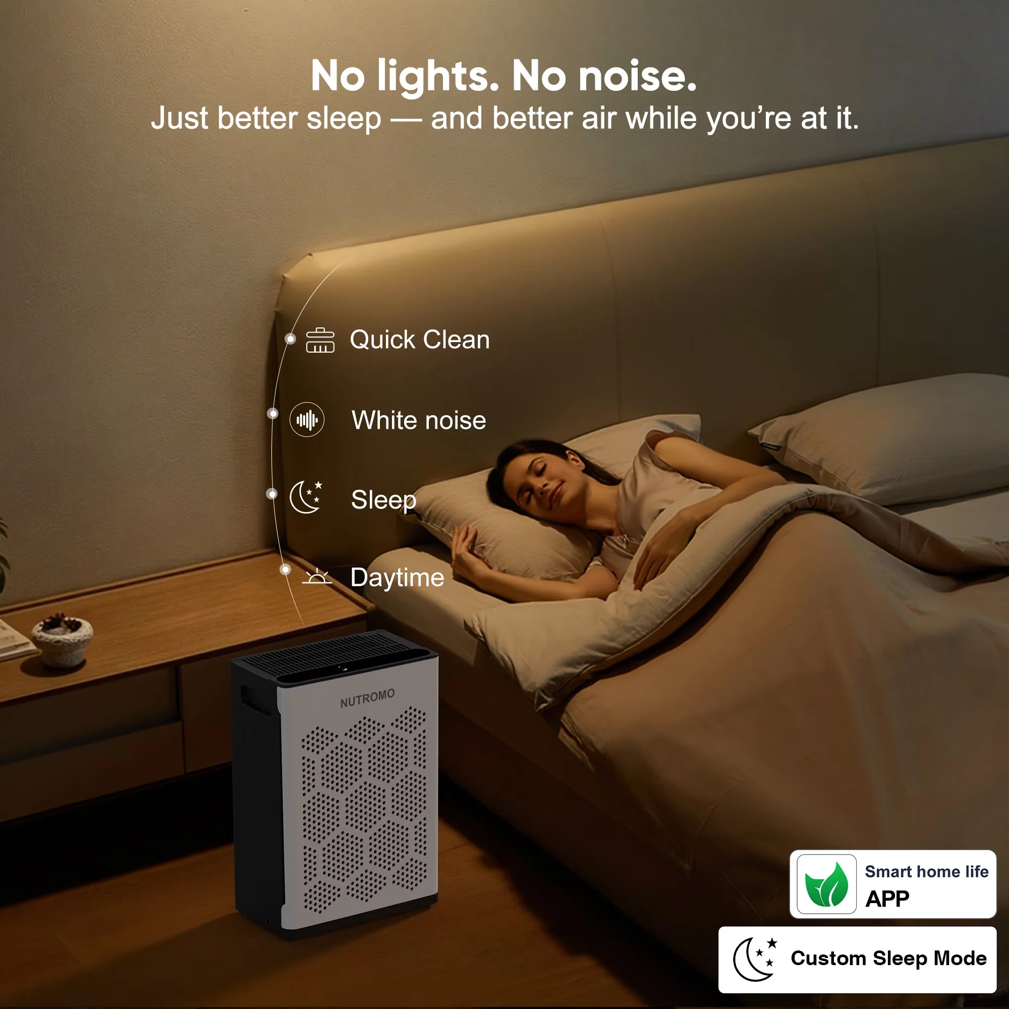 Air Purifier Essential with Filter Change Indicator, Smart Technology Capable - Model 8F4DBC