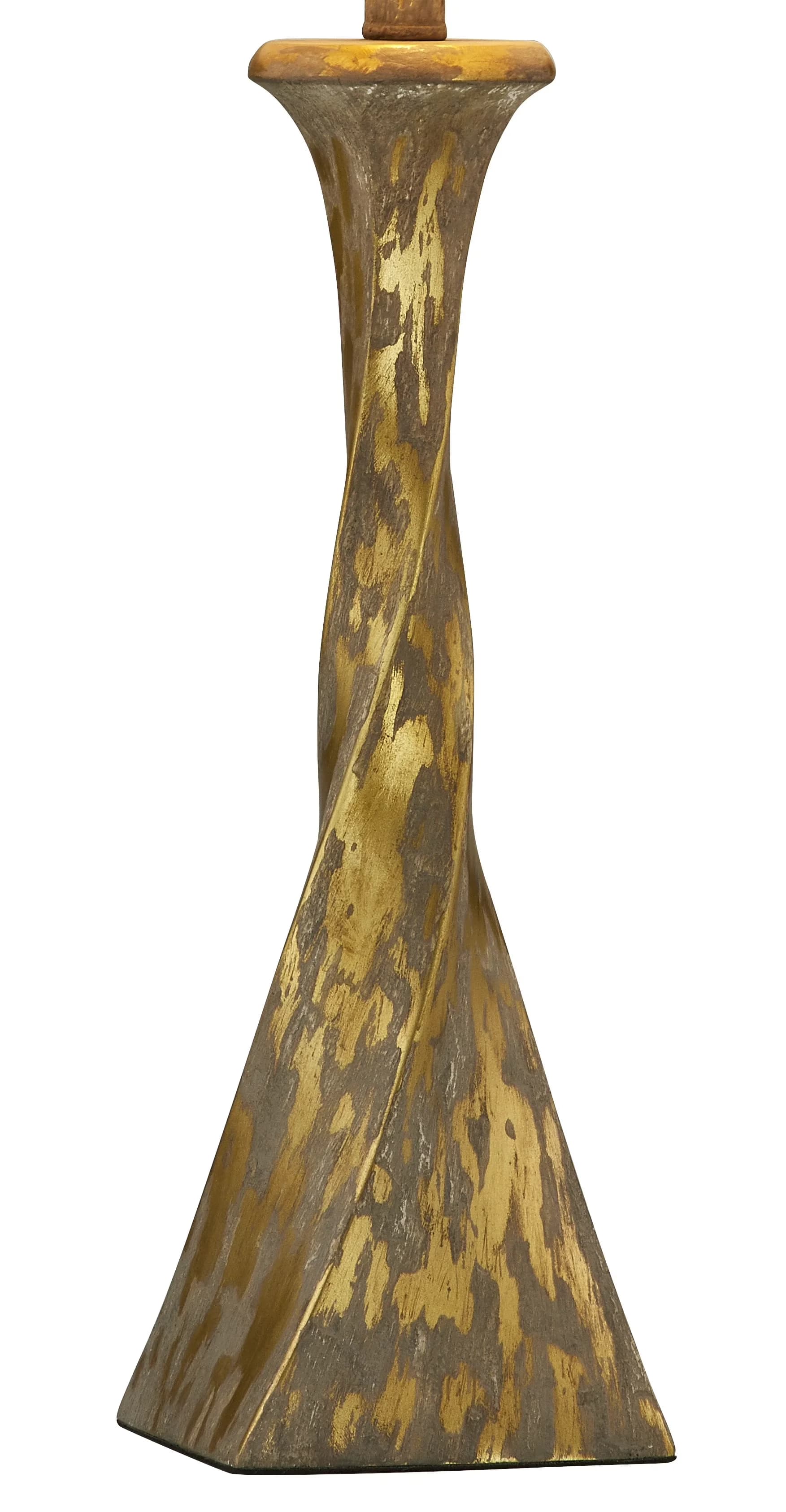 Compact Lamp with Incandescent, Marcy Table Lamps (Set of 2) - Resin Gold, White, Multicolor Model F268DA