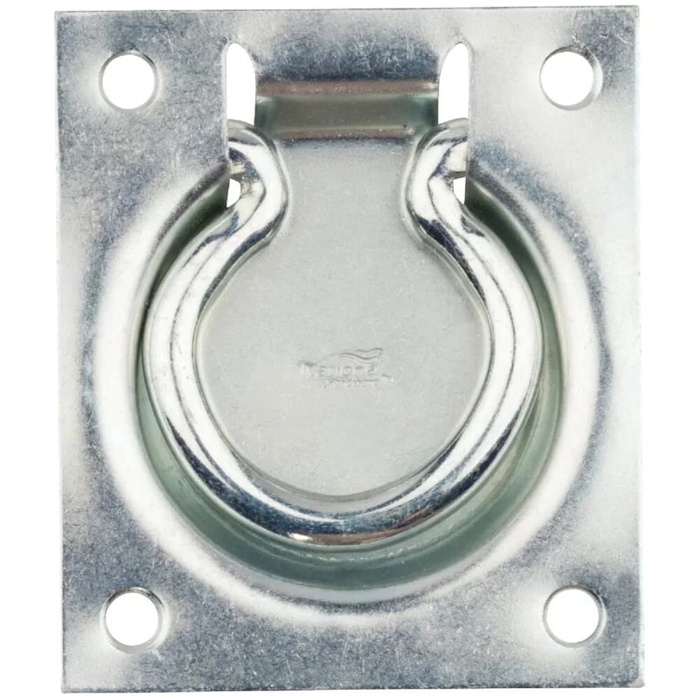 Professional Kitchen Renovation with V177 3" x 3-1/2" Flush Ring Pull - Steel Gray Model D9770E