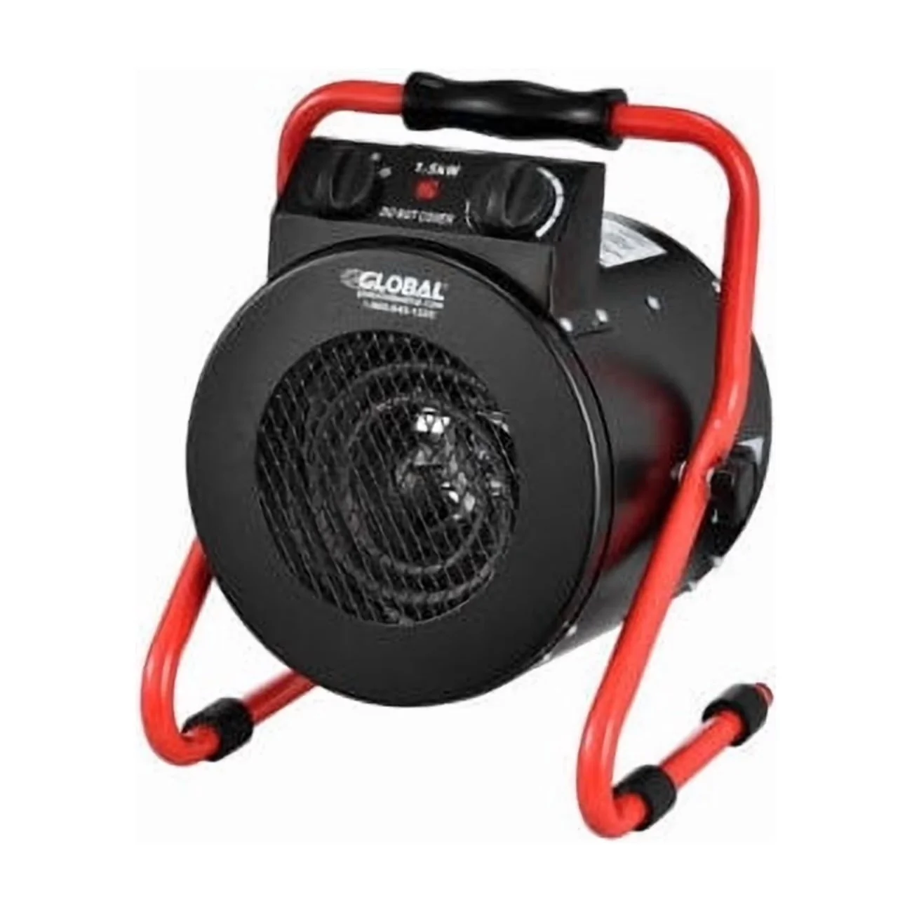 Portable And Electric Space Heater Modern with 1500W, 120V, 120V 1500W - Black Model 48EF0E