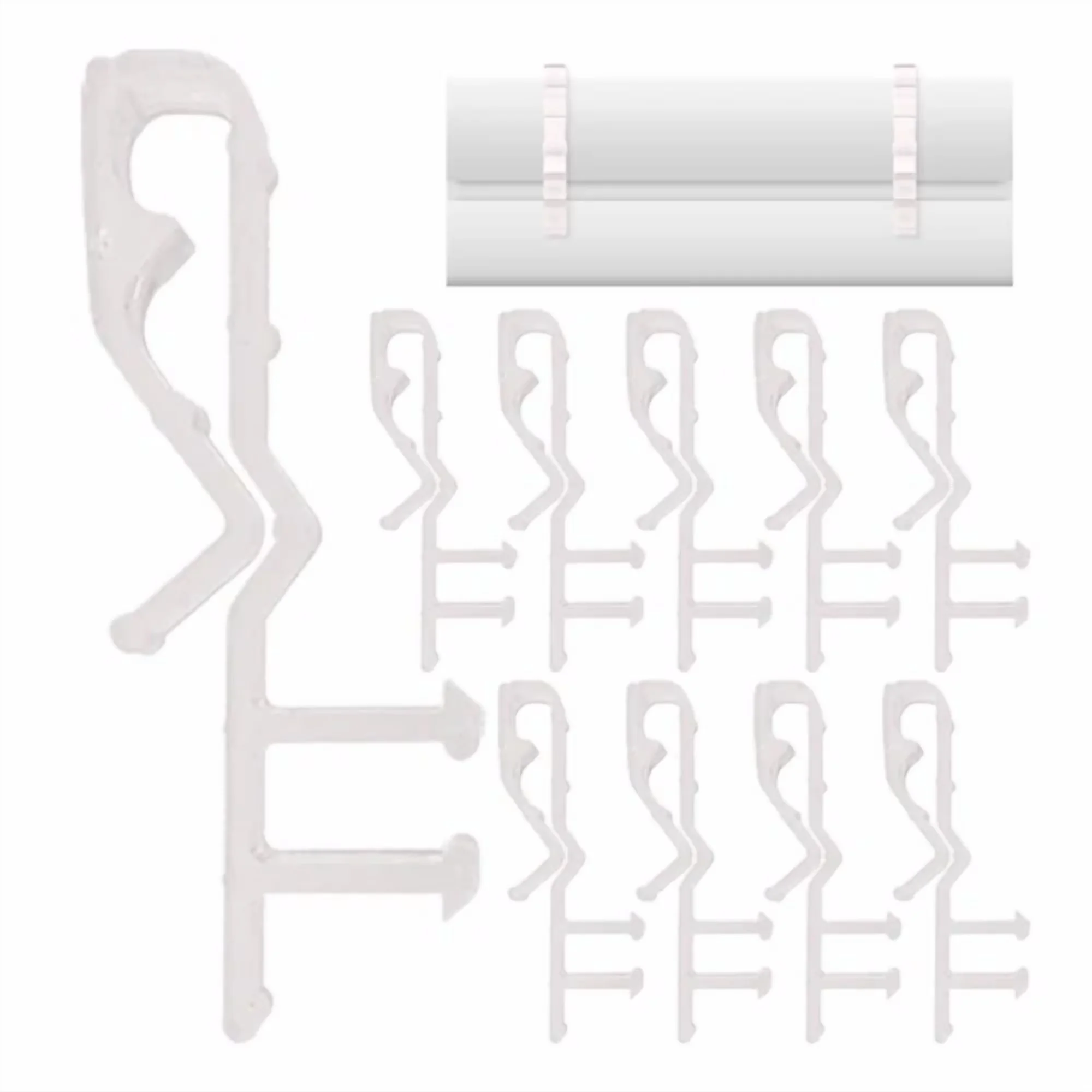 Quality Fastener with Durable, Easy to use and practical for everyone., Durable Plast - Clear Plastic Model 77FA5D