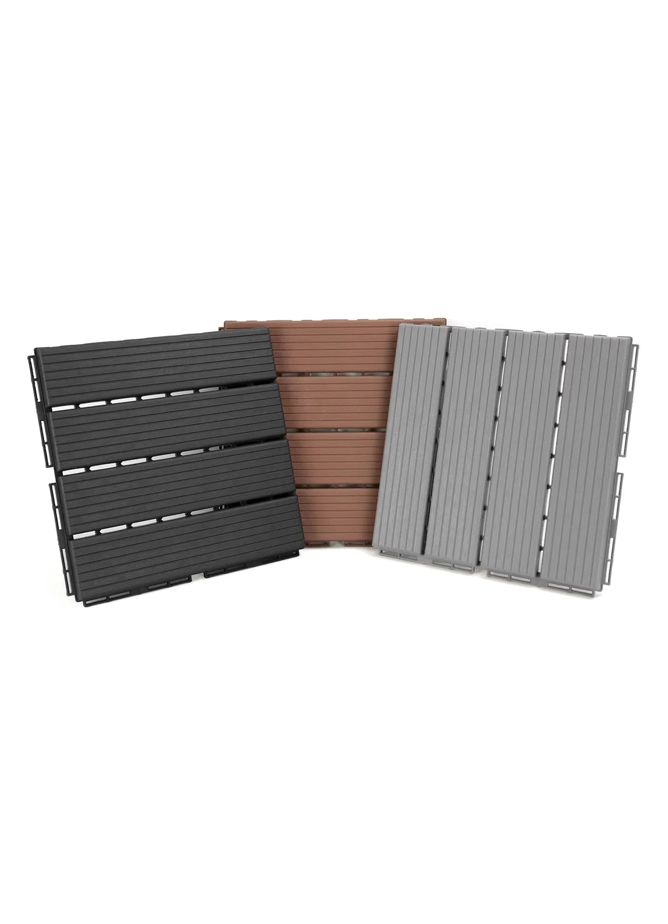 Premium Building Material with Interlocking - Plastic Coffee FloorPops Model 5FFBDF