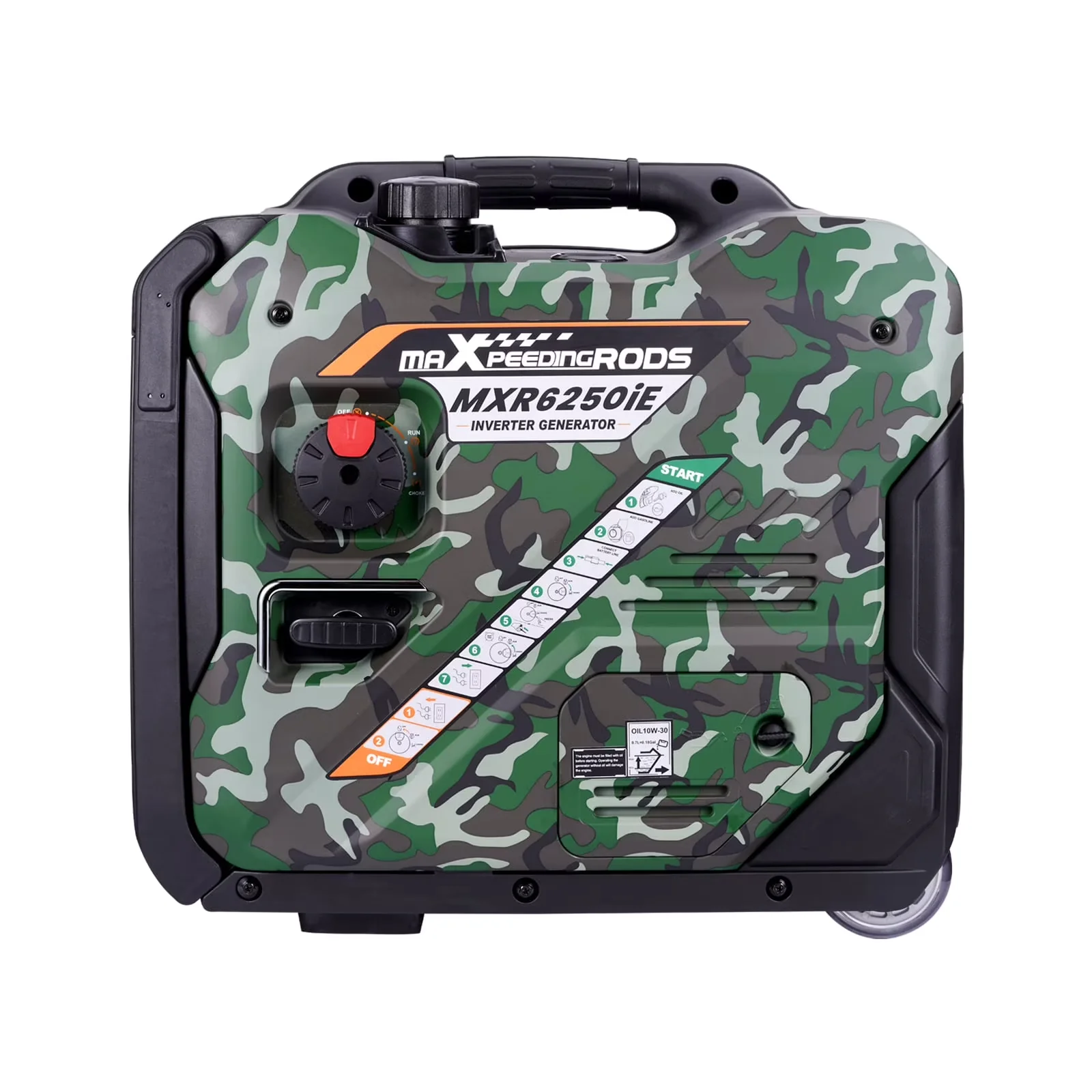 Generator Premium with 5000W, Overload Protection for Camping, Outdoor - Model 44B2EA