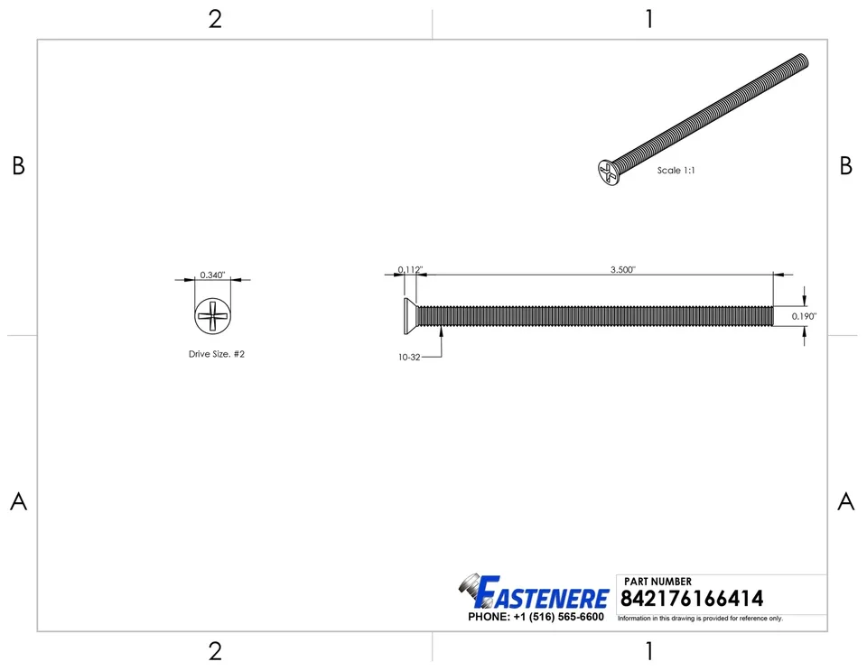 Innovative Fastener - 10-32 - Sleek Profile Model E83C94