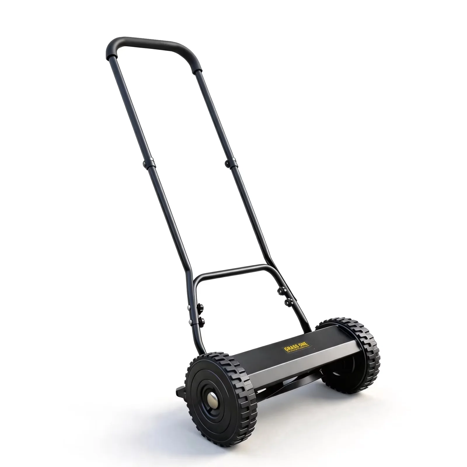 Push Mower Professional with Adjustable, Comfort Grip, 14 Inches Lawn - Black Model E01CD1