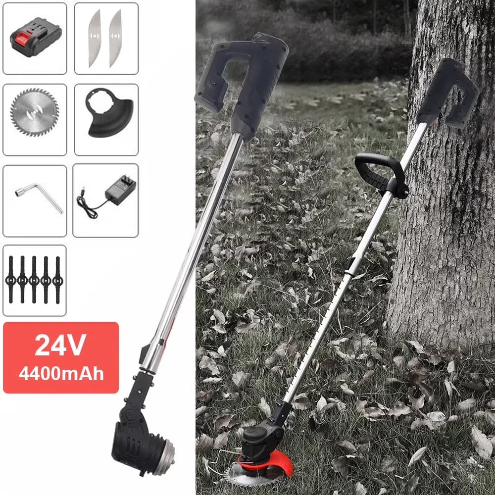 Essential String Trimmer with Battery, 24V, Attachment Capable - Professional Series Model ED5227
