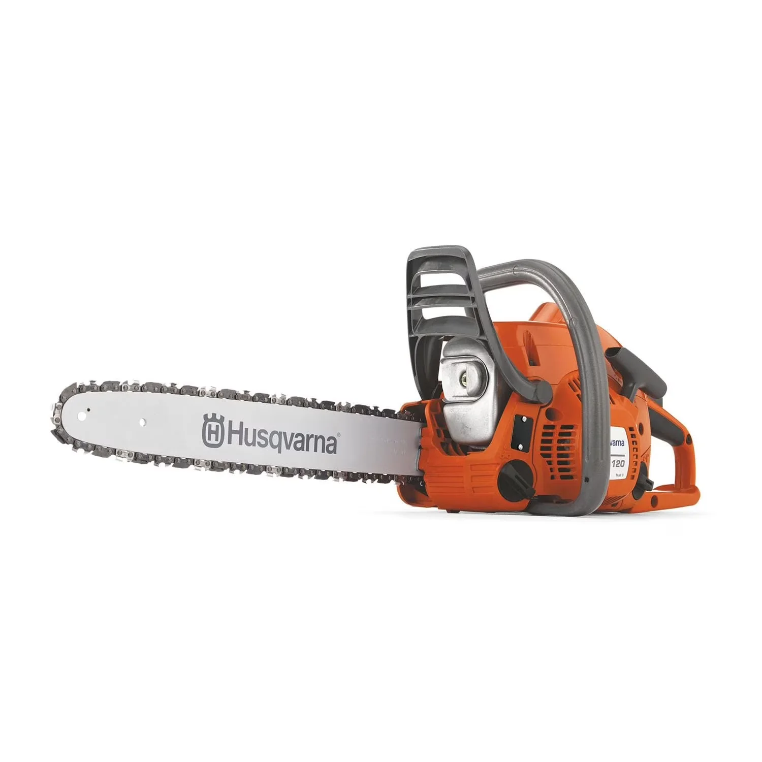 Efficient Chainsaw with Automatic Chain Oiler, 38cc 2-Cycle Engine, Gas 120 Mark III - Model 19264A