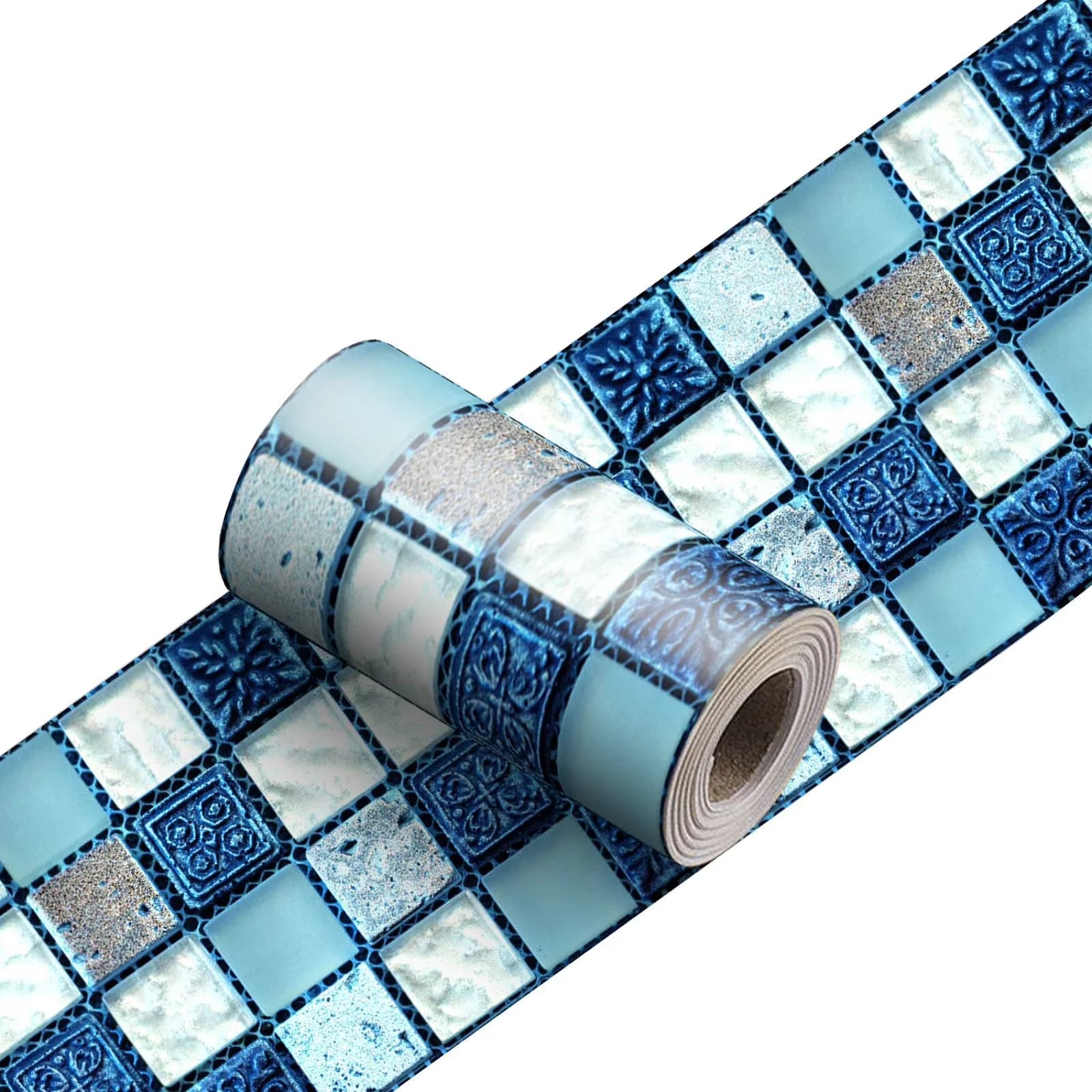 Durable Wallpaper with Durable, 2 Rolls Peel and Stick Border - Pvc 10cm*240cm for Living Room, Bedroom Model 0582DC
