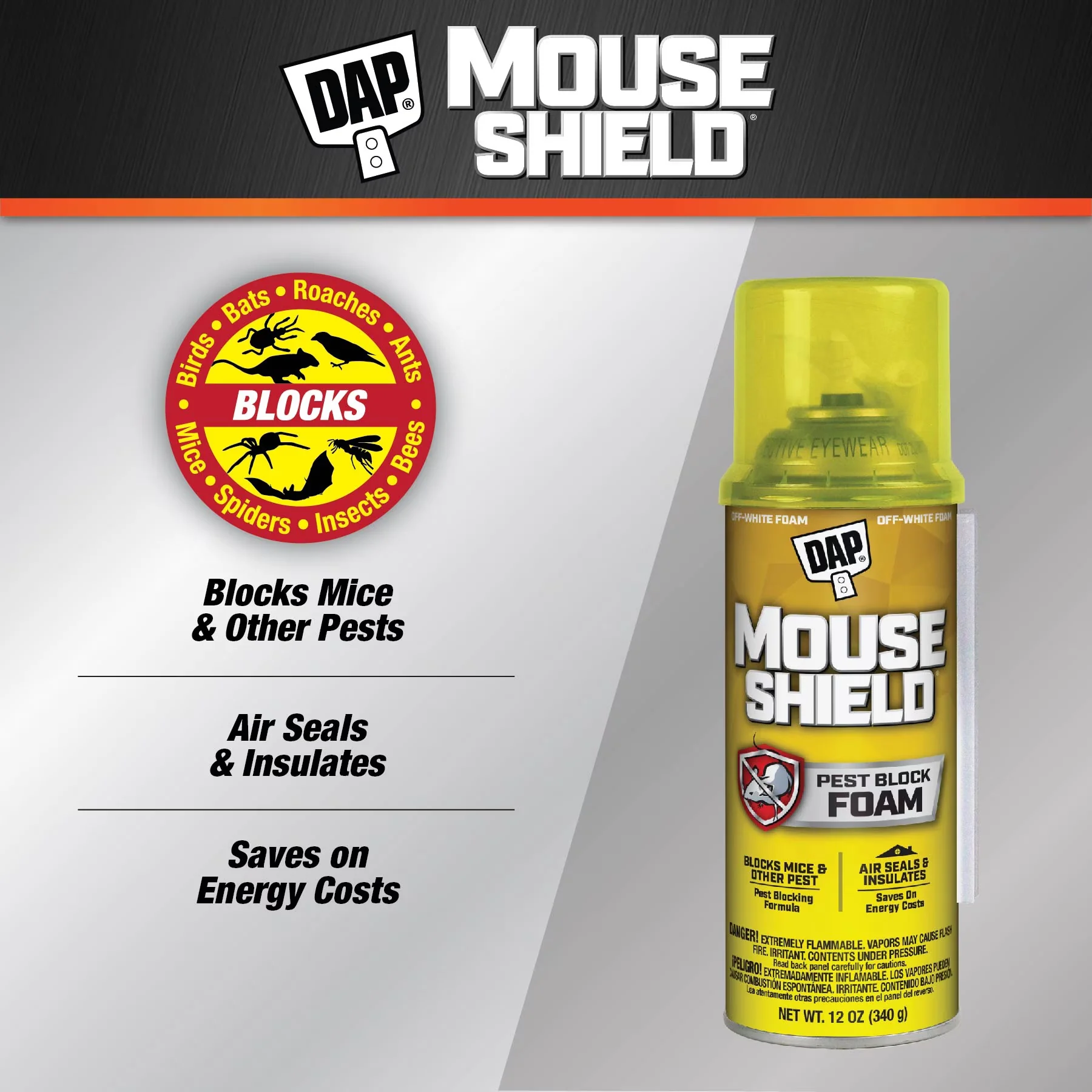 Innovative Building Material with Weather-Resistant, 12 Oz () - Foam White Model 475E51