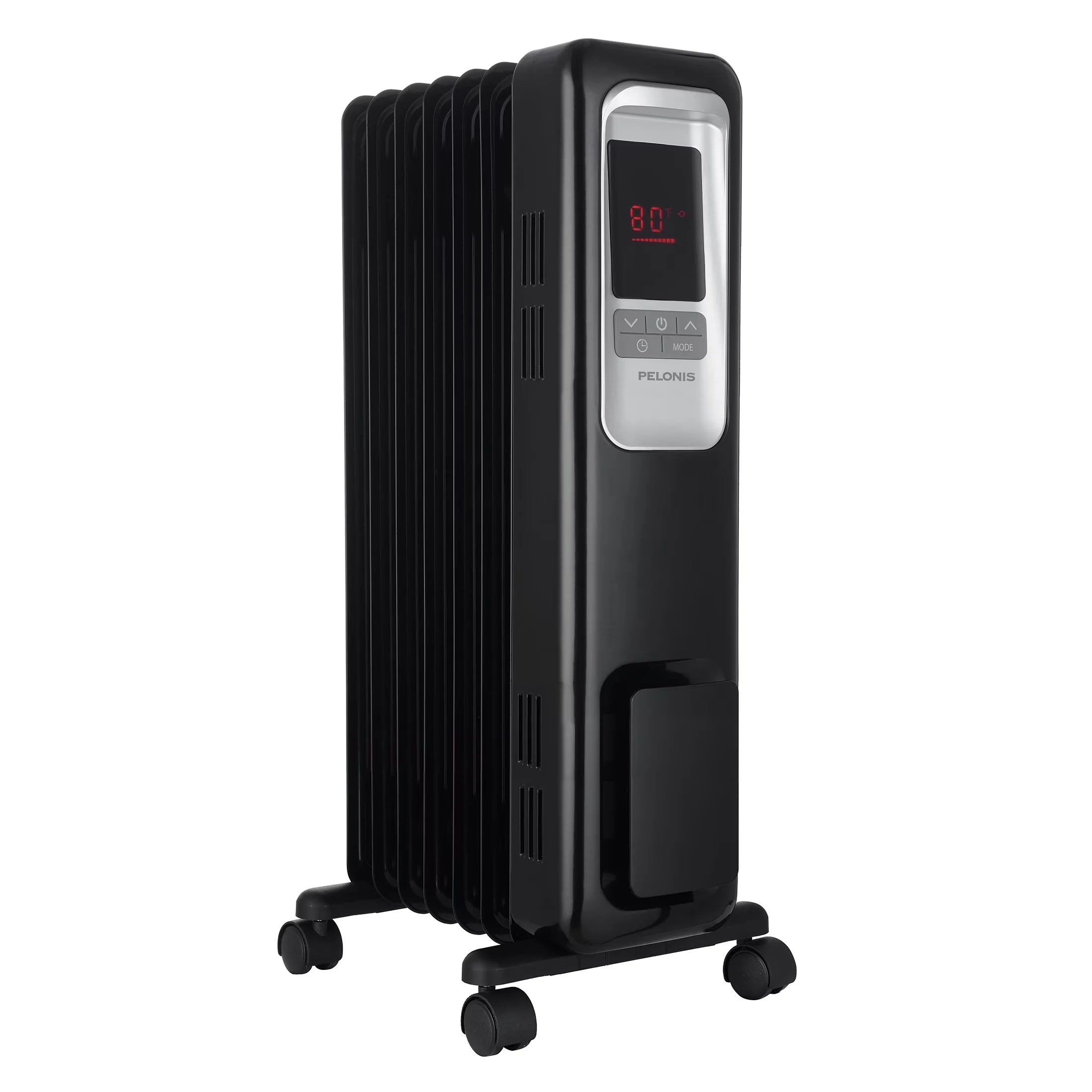 Professional Portable And Electric Space Heater with 1500W, Automatic Shutoff, Offers 3 distinct heater settings - Black Model B6EB3E