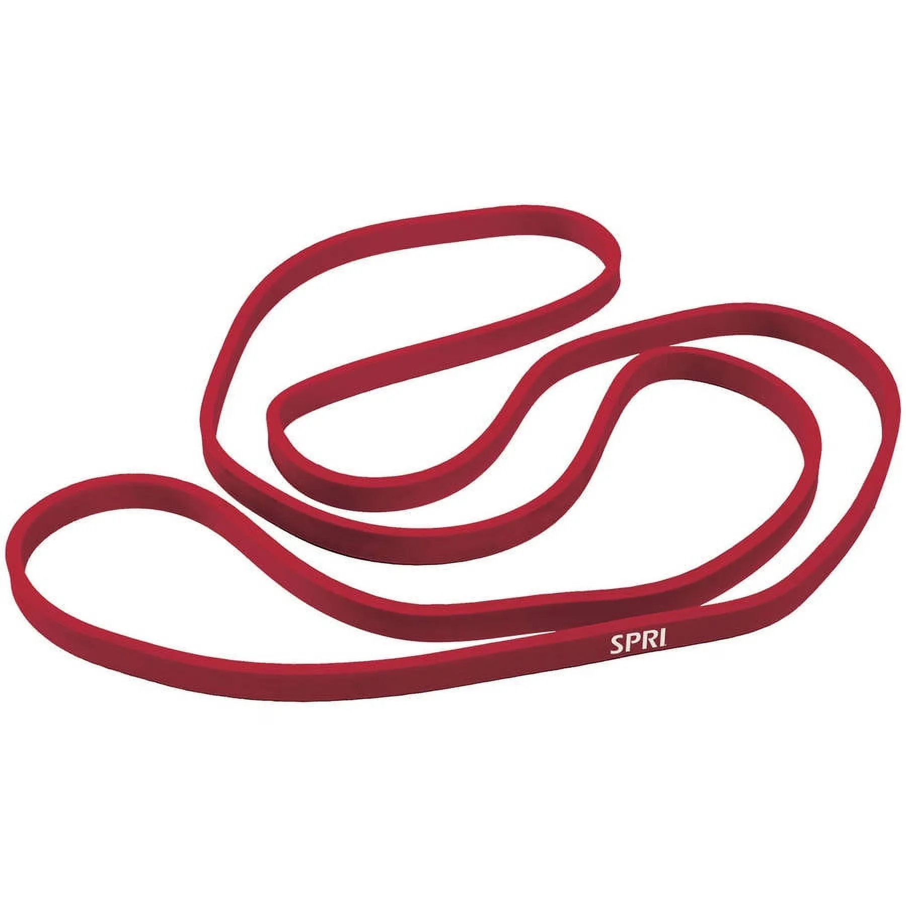 Quality Home Gym Accessory with Superband Resistance Band, Medium - Red Rubber Model 174049