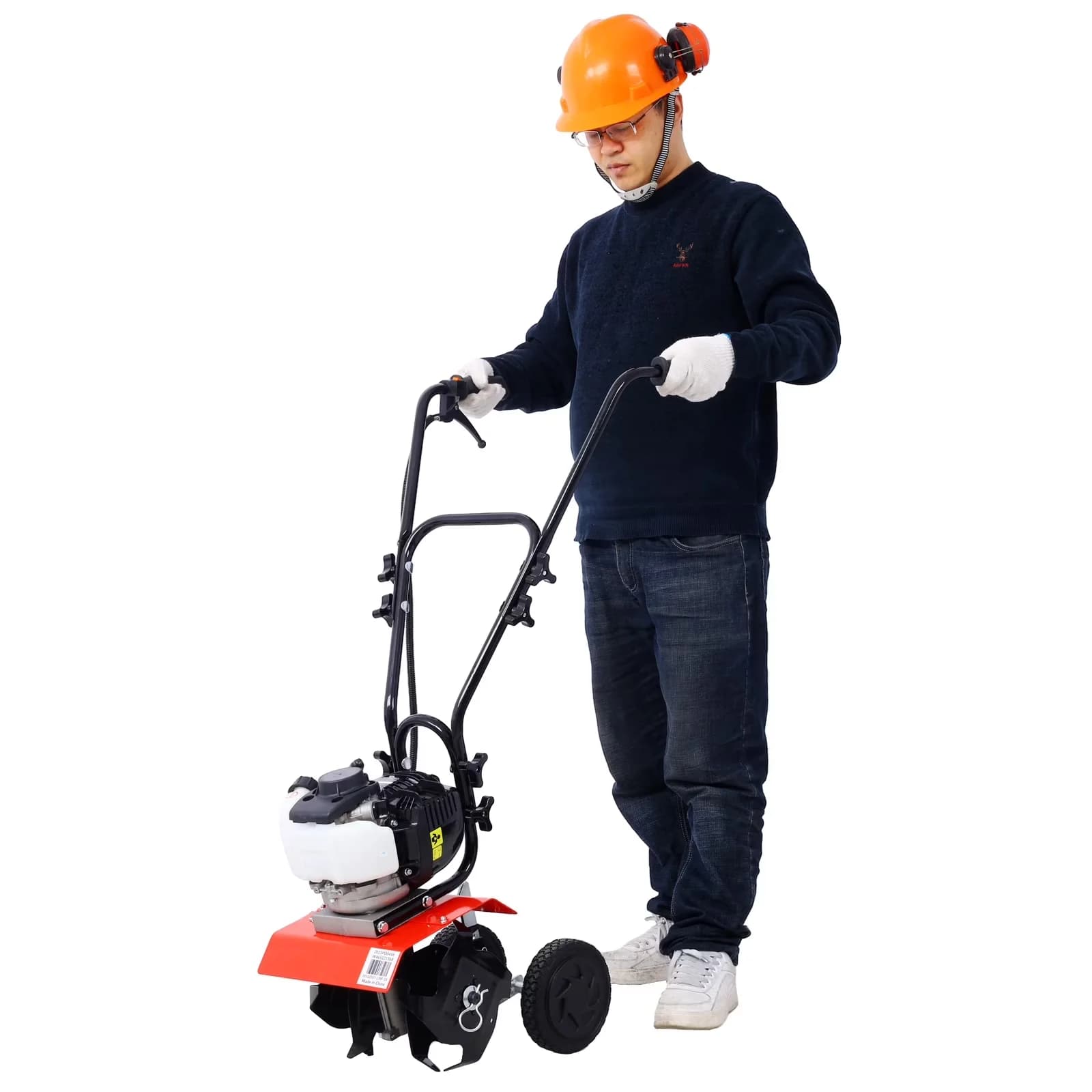 Premium Trillers Cultivator with Mini Tiller, Engine Model: 140 F Gasoline - Model 98B653