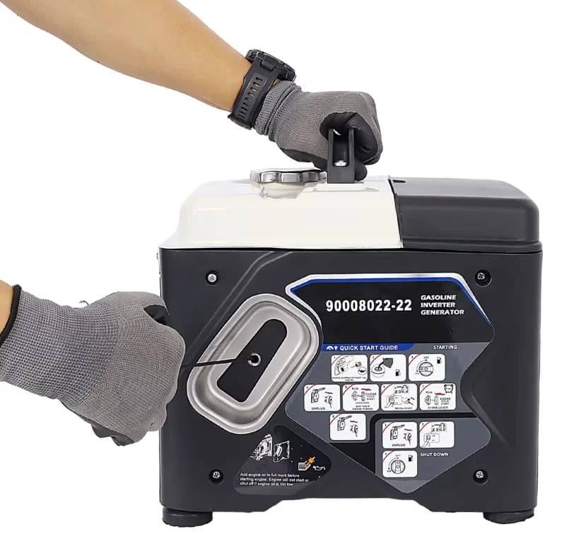 Classic Generator with 1200W, Overload Protection, Low Oil Shutdown - Durable Build Model 2601D1