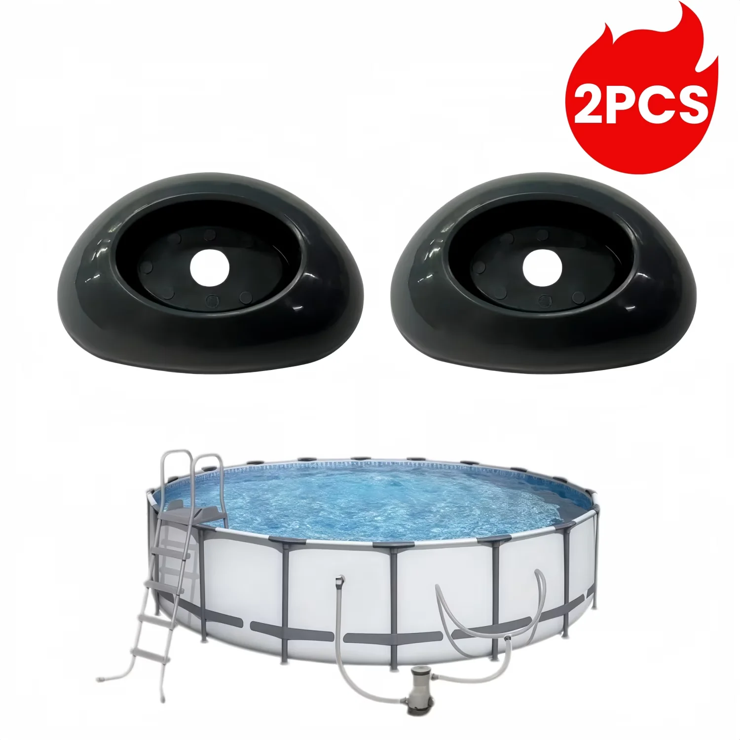 Reliable Above Ground Pool - Black P61802 - Universal Fit Model BD4CED
