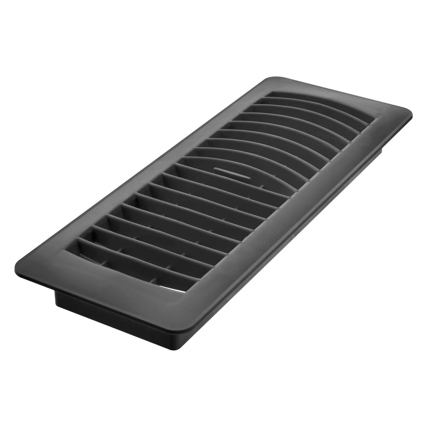 Modern Grey Vinyl Flooring Vinyl Plank Flooring with Washable, Easy To Clean, Floor Register - Polystyrene Black Model 6E1C14